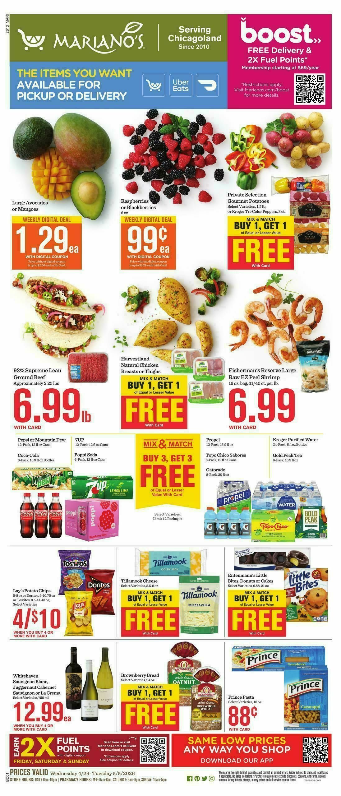 Mariano's Weekly Ad from April 29