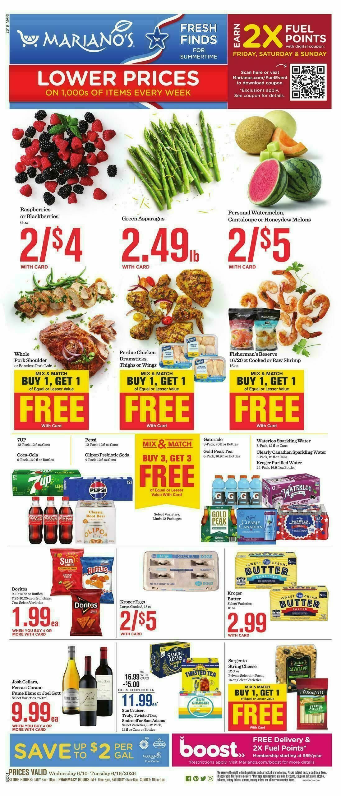 Mariano's Weekly Ad from June 10