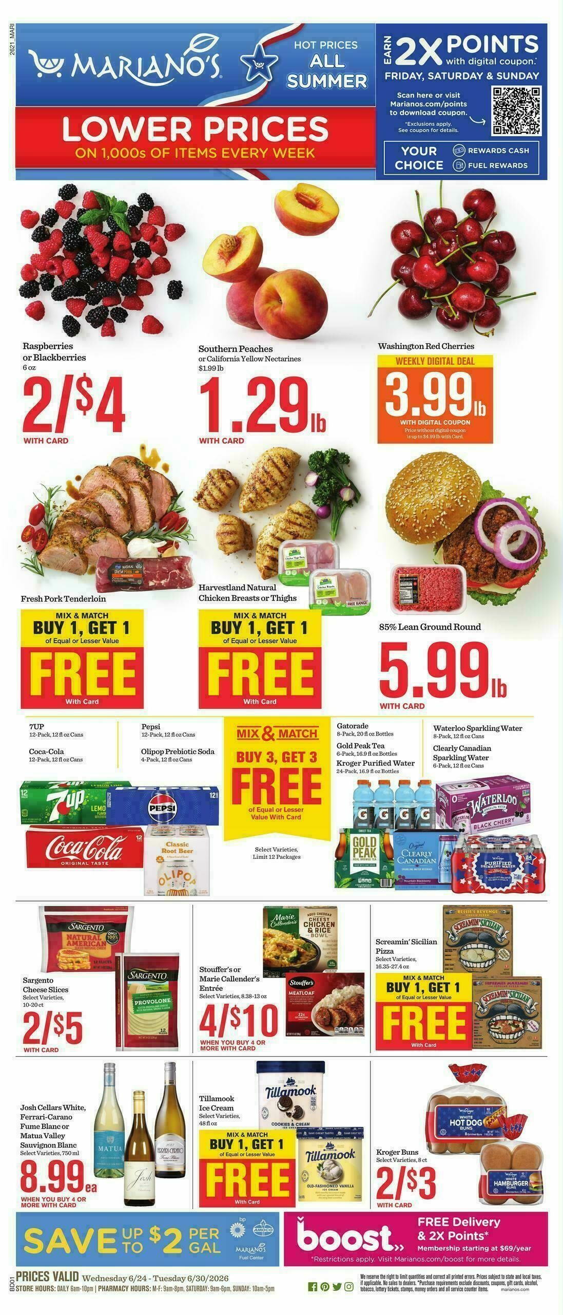 Mariano's Weekly Ad from June 24