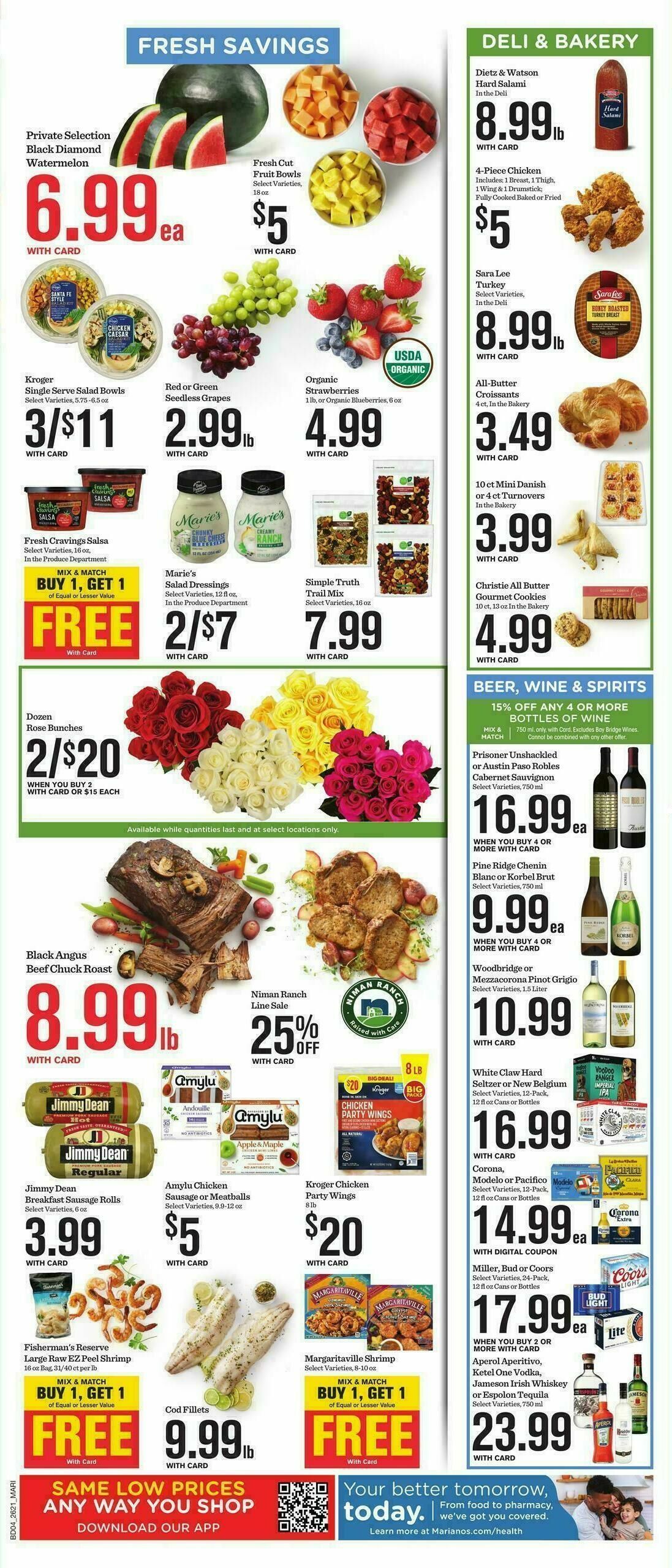 Mariano's Weekly Ad from June 24