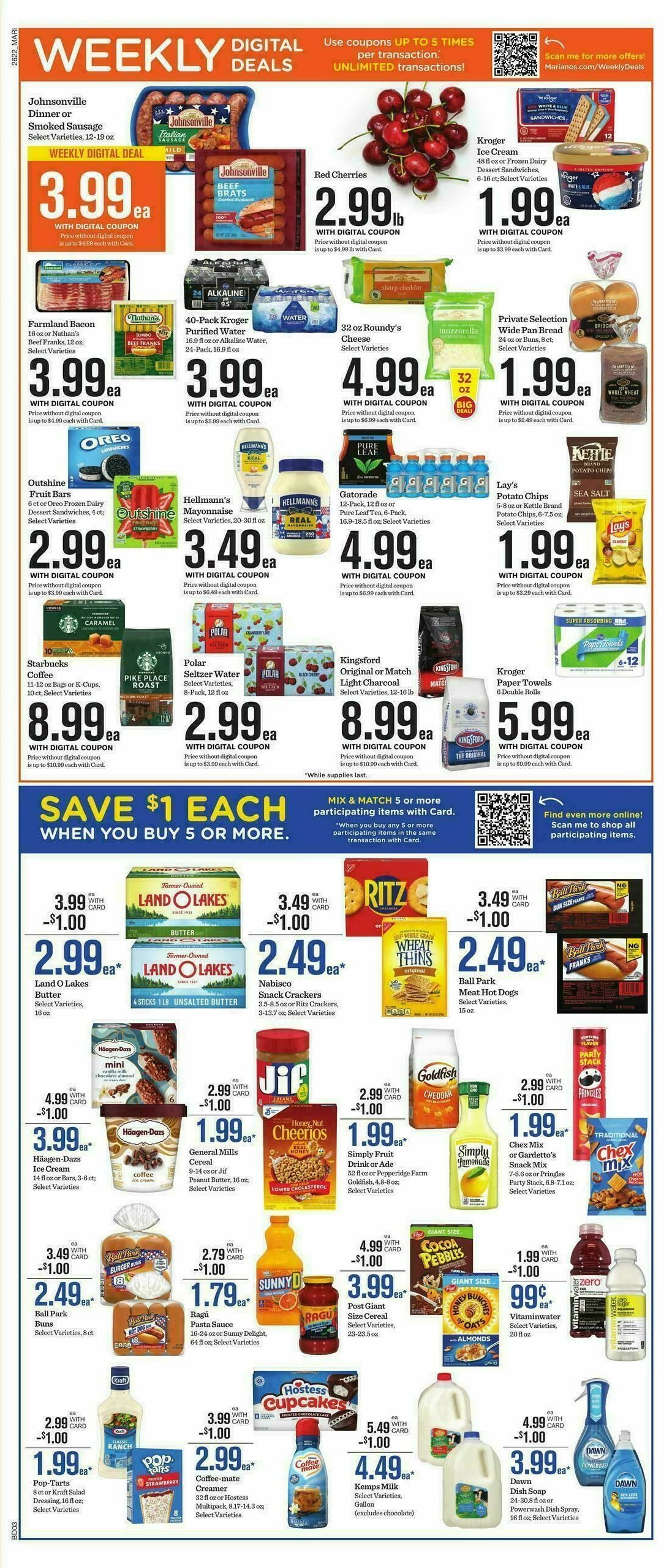 Mariano's Weekly Ad from July 1
