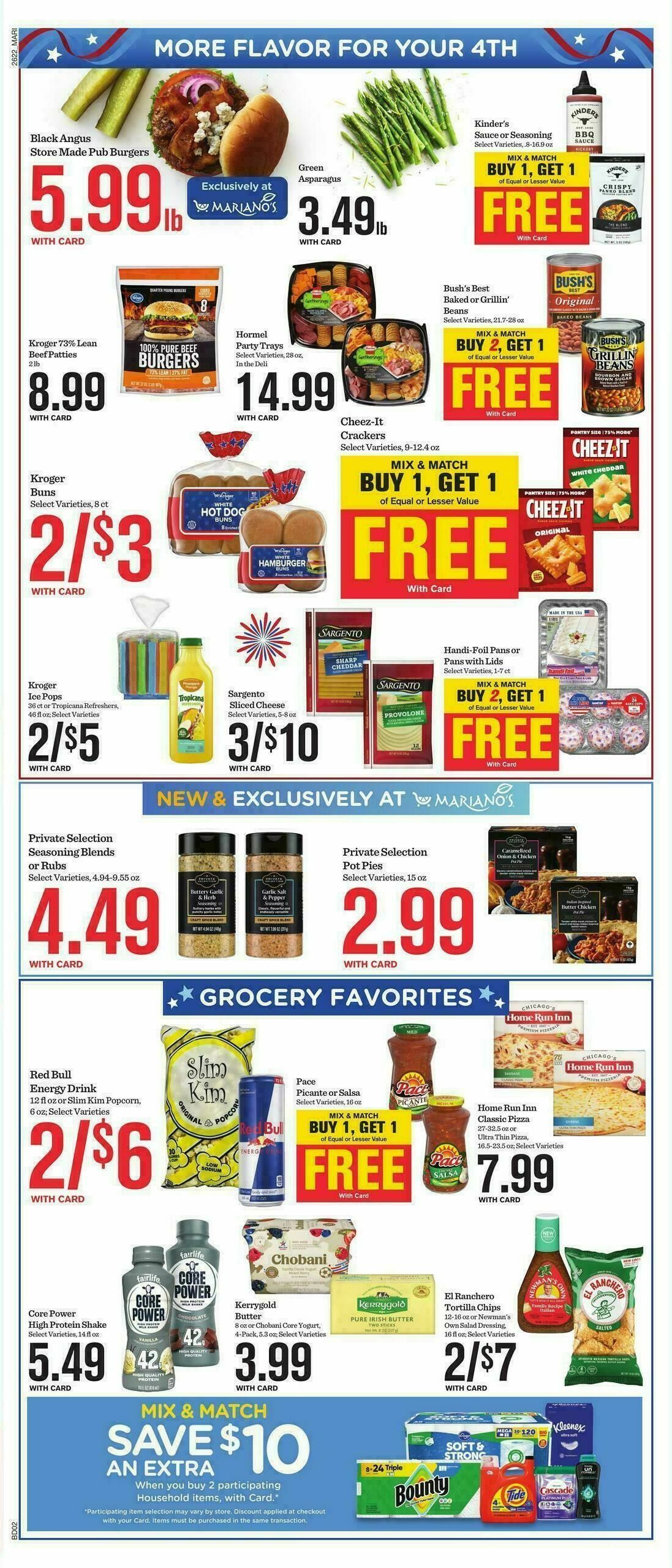Mariano's Weekly Ad from July 1