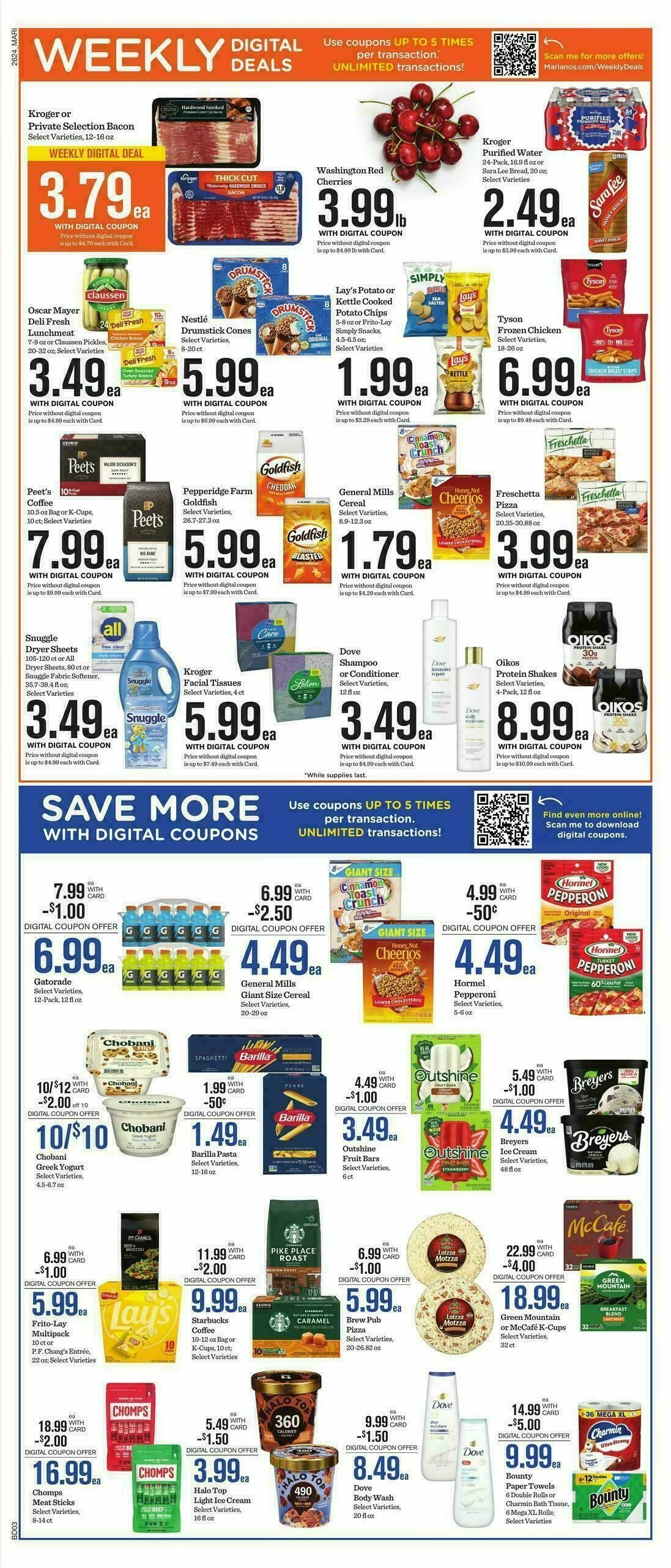 Mariano's Weekly Ad from July 15