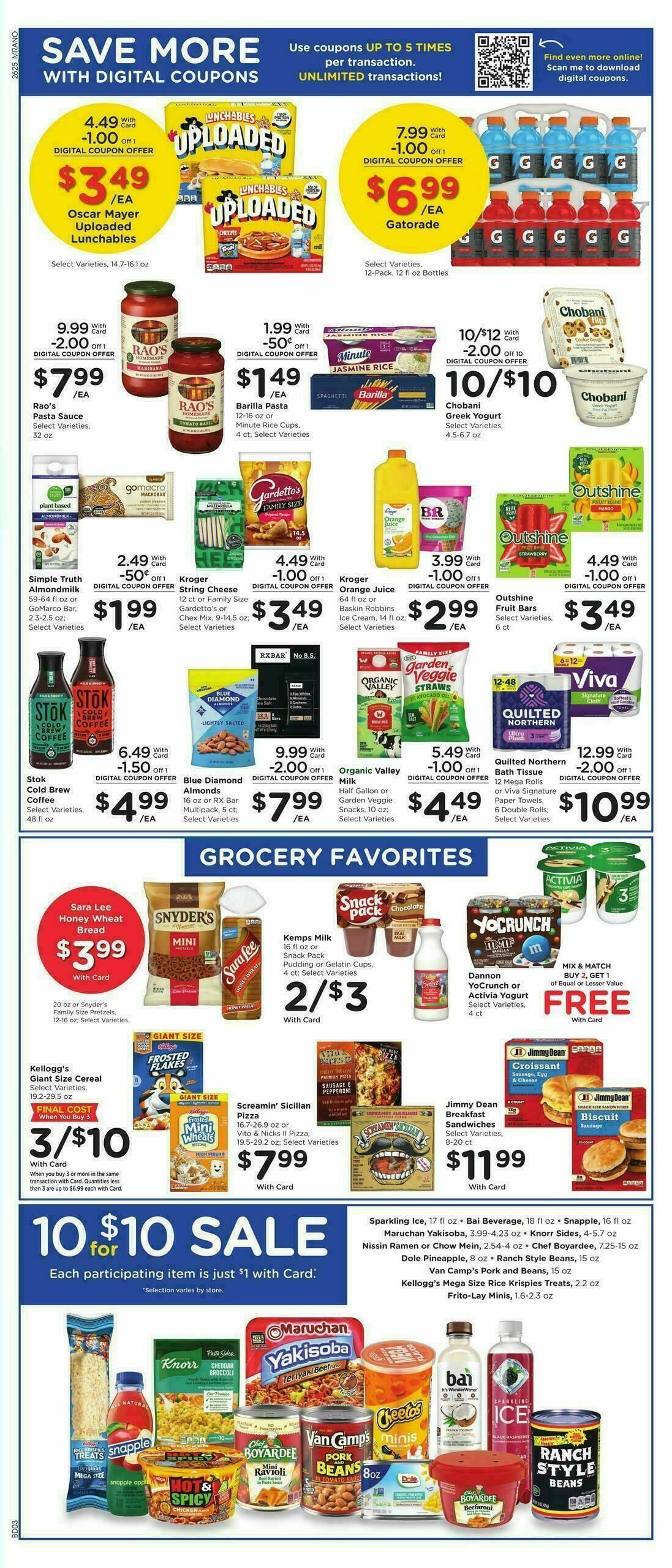 Mariano's Weekly Ad from July 22