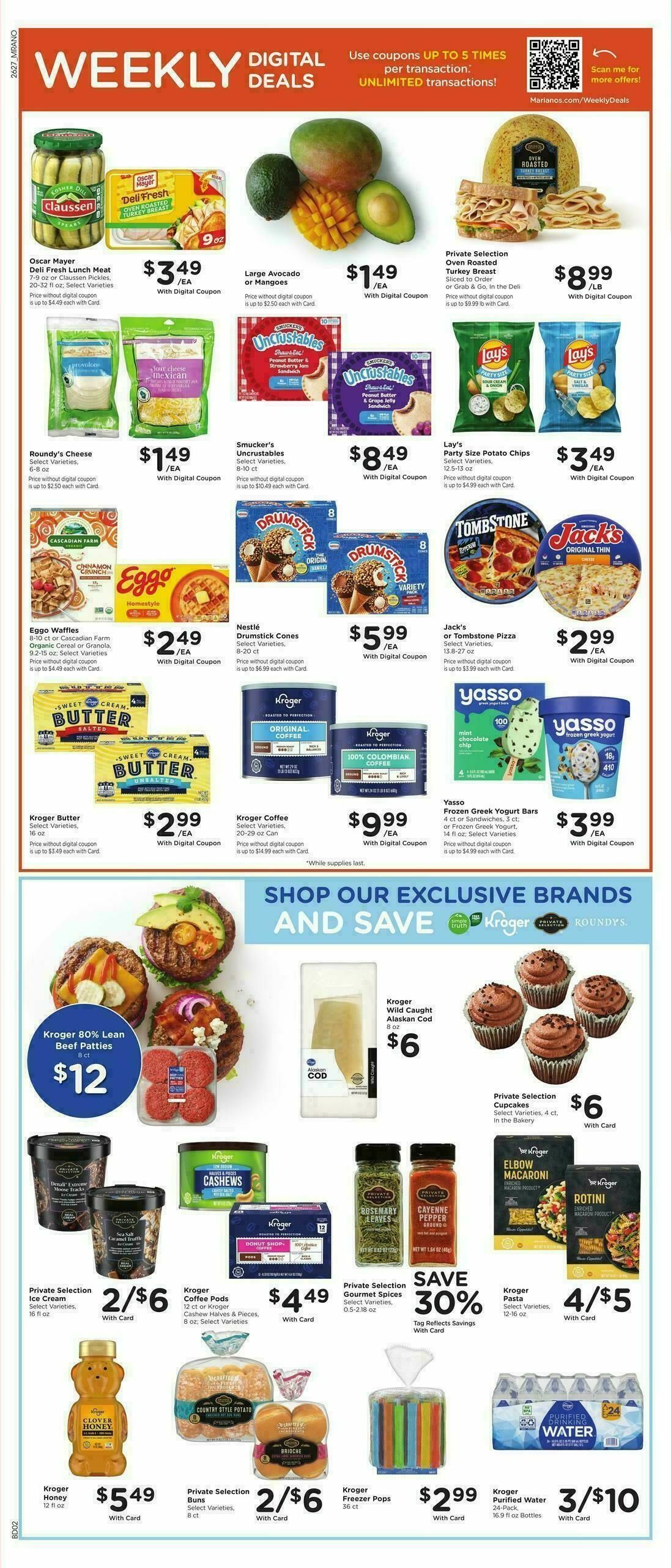 Mariano's Weekly Ad from August 5