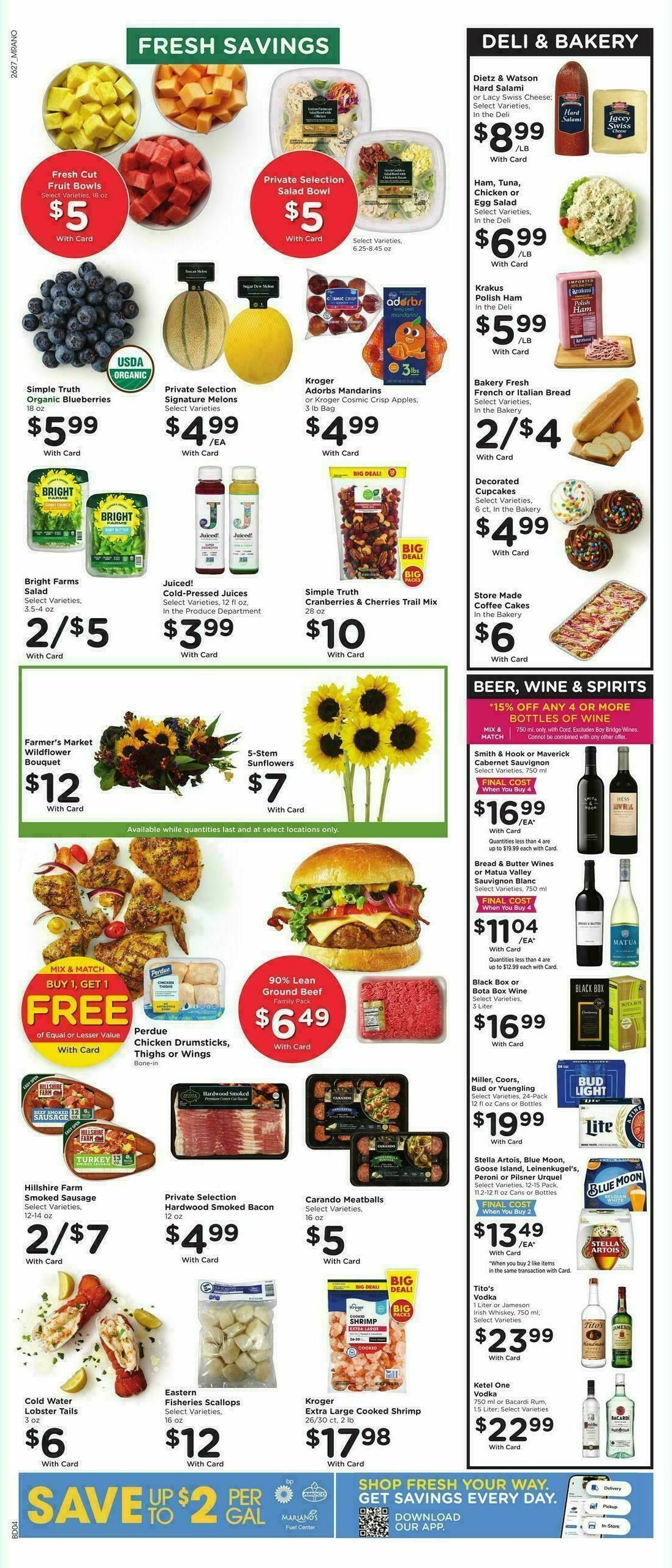 Mariano's Weekly Ad from August 5
