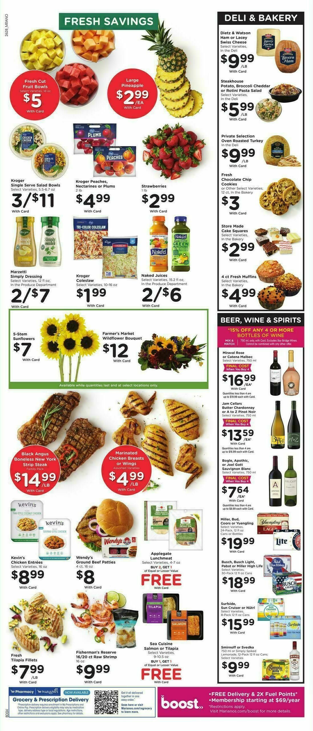 Mariano's Weekly Ad from August 12