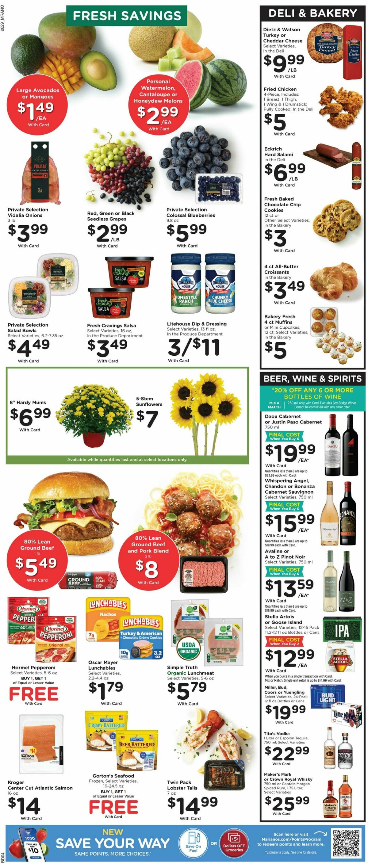 Mariano's Weekly Ad from August 19