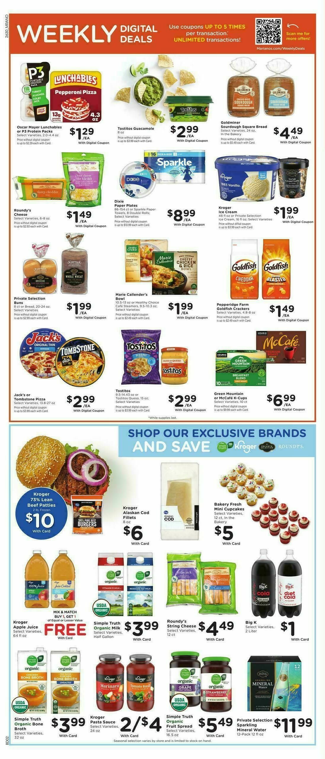 Mariano's Weekly Ad from August 26