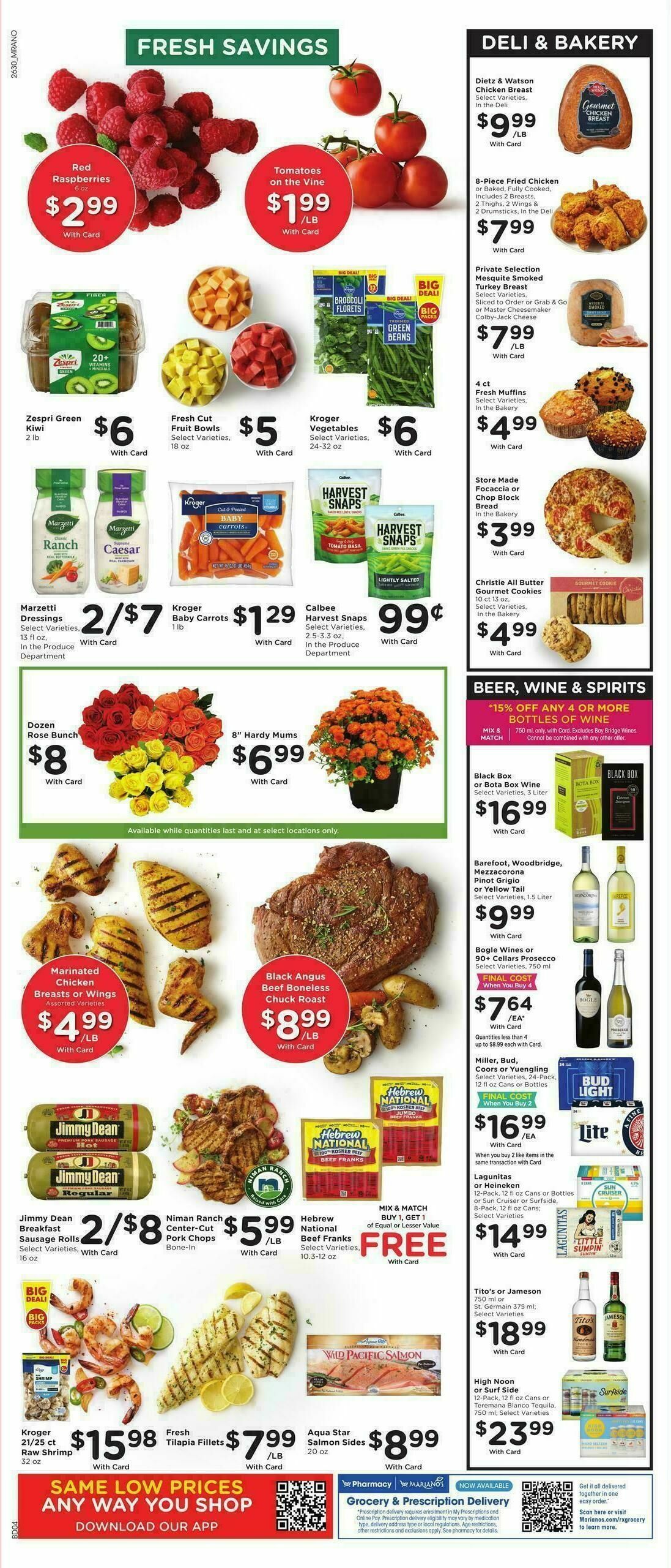 Mariano's Weekly Ad from August 26