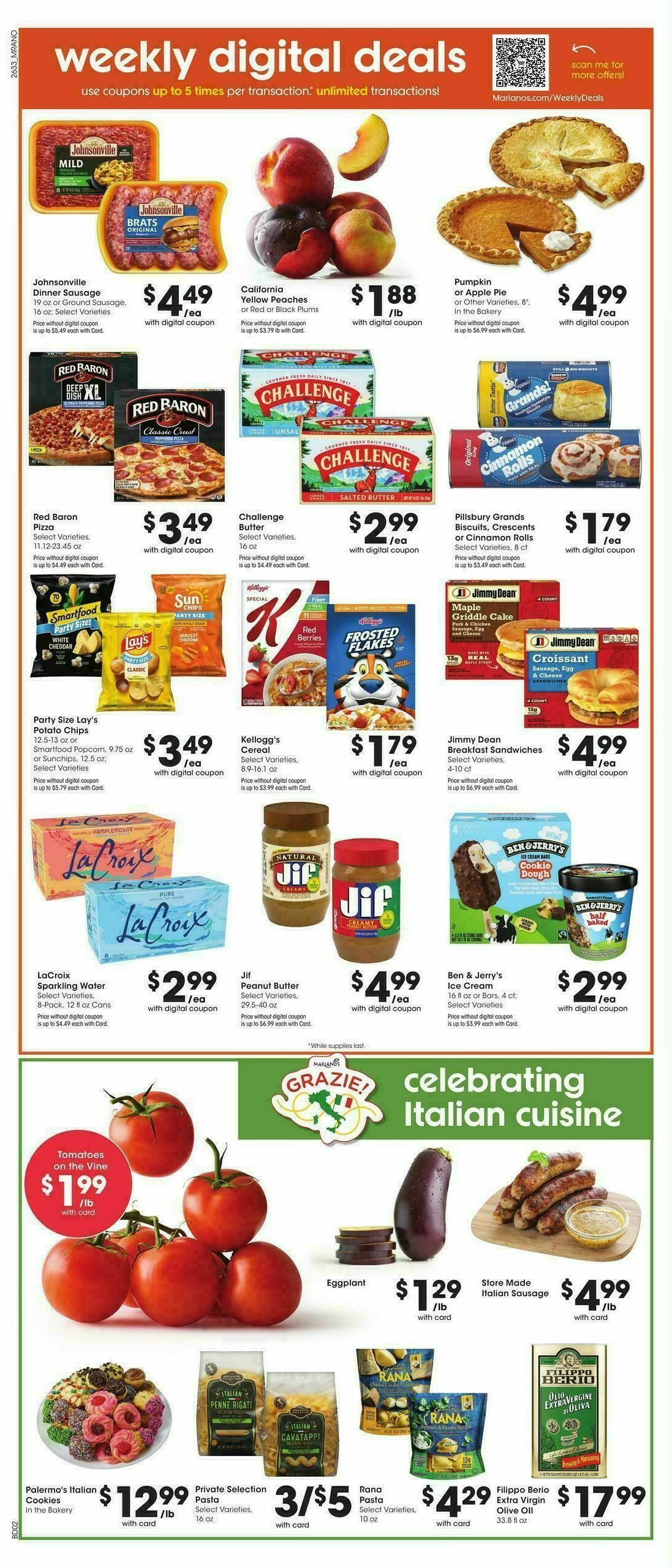 Mariano's Weekly Ad from September 16