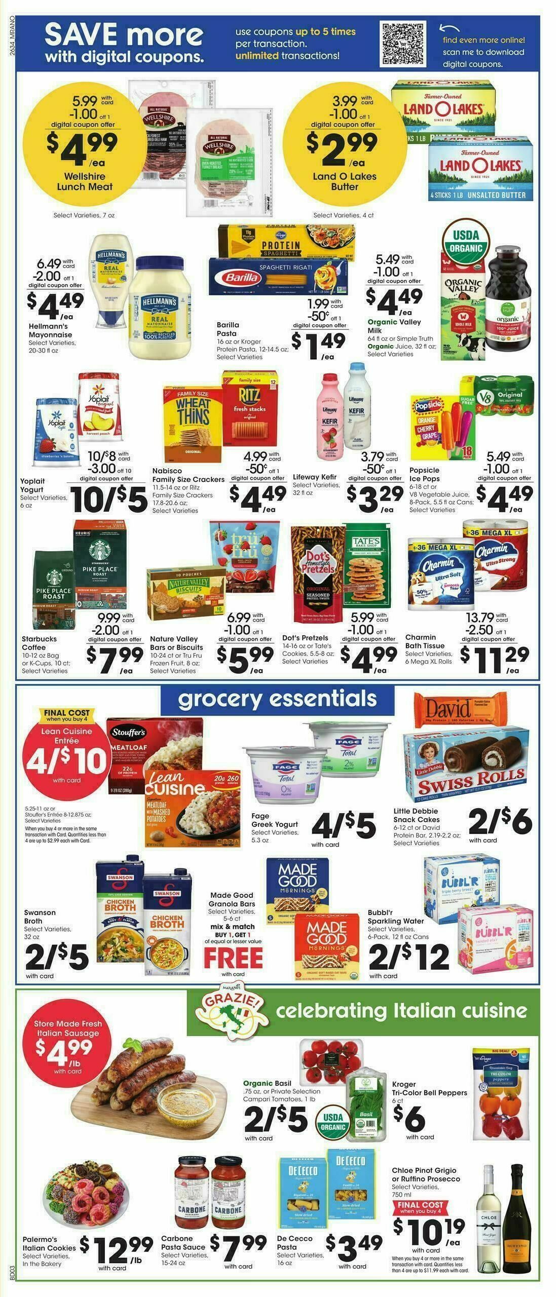 Mariano's Weekly Ad from September 23