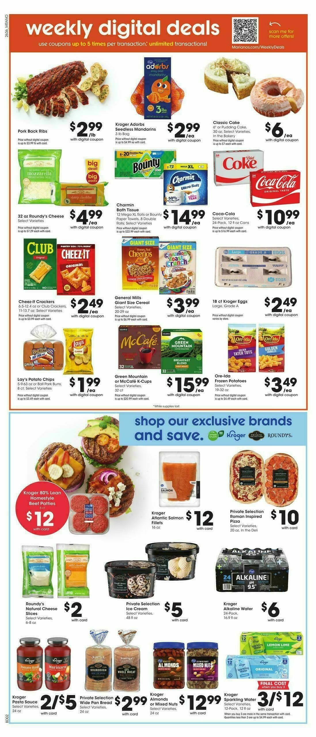 Mariano's Weekly Ad from October 7