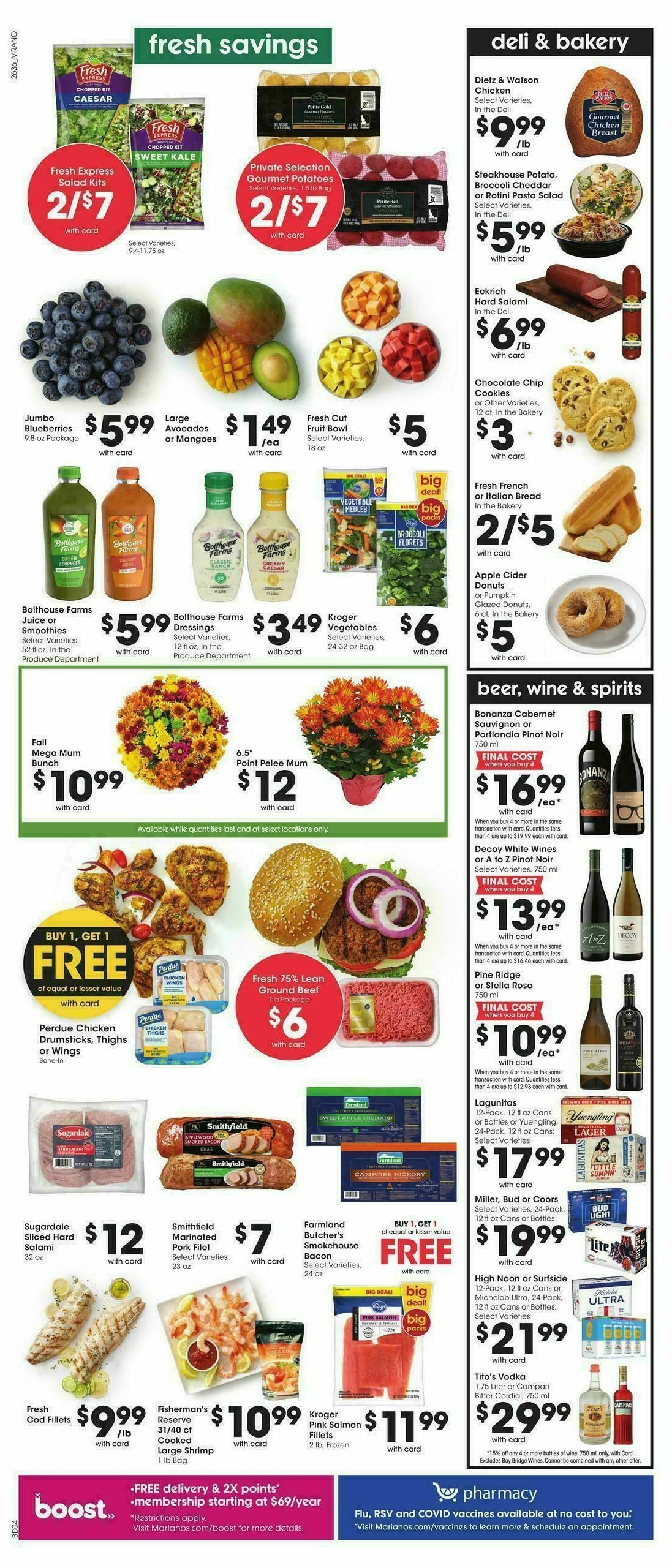 Mariano's Weekly Ad from October 7