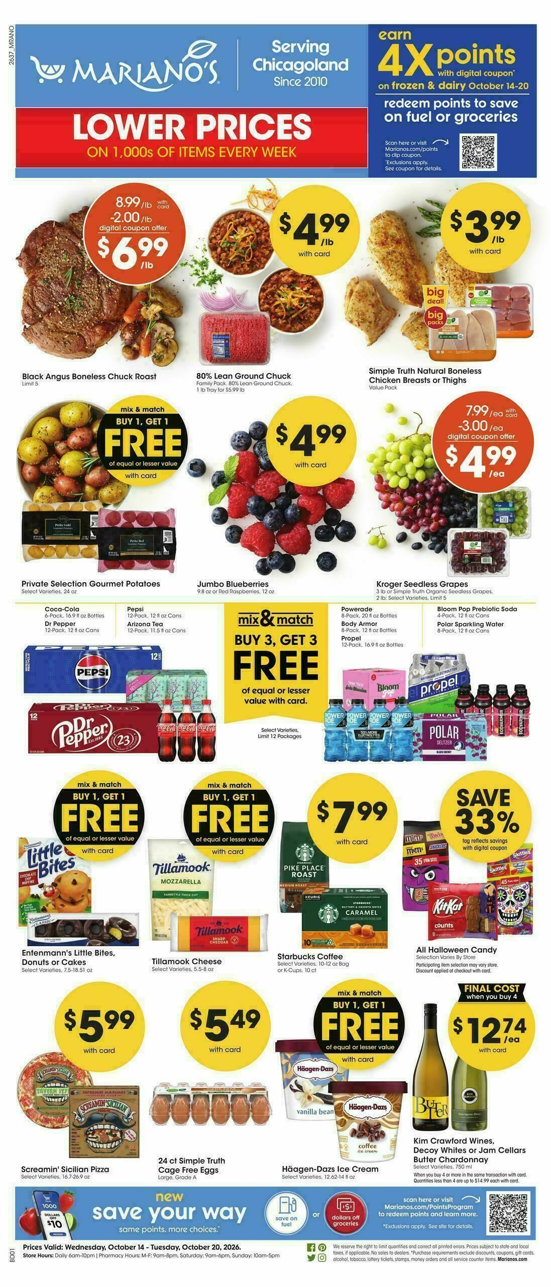 Mariano's Weekly Ad from October 14
