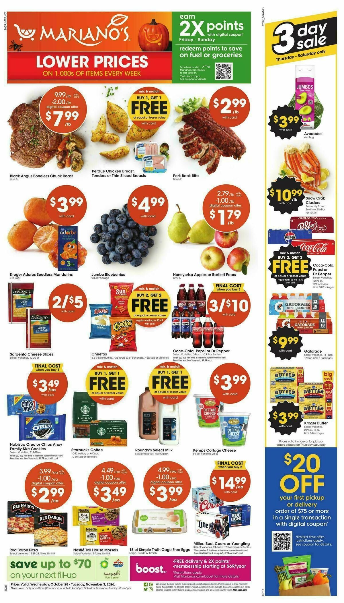 Mariano's Weekly Ad from October 28