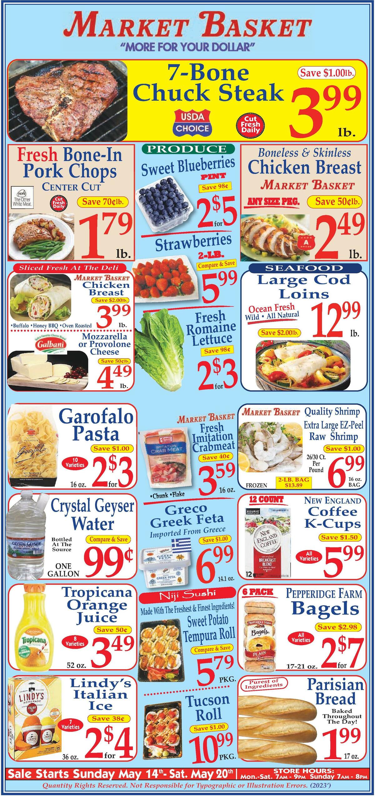Market Basket Weekly Ad from May 14