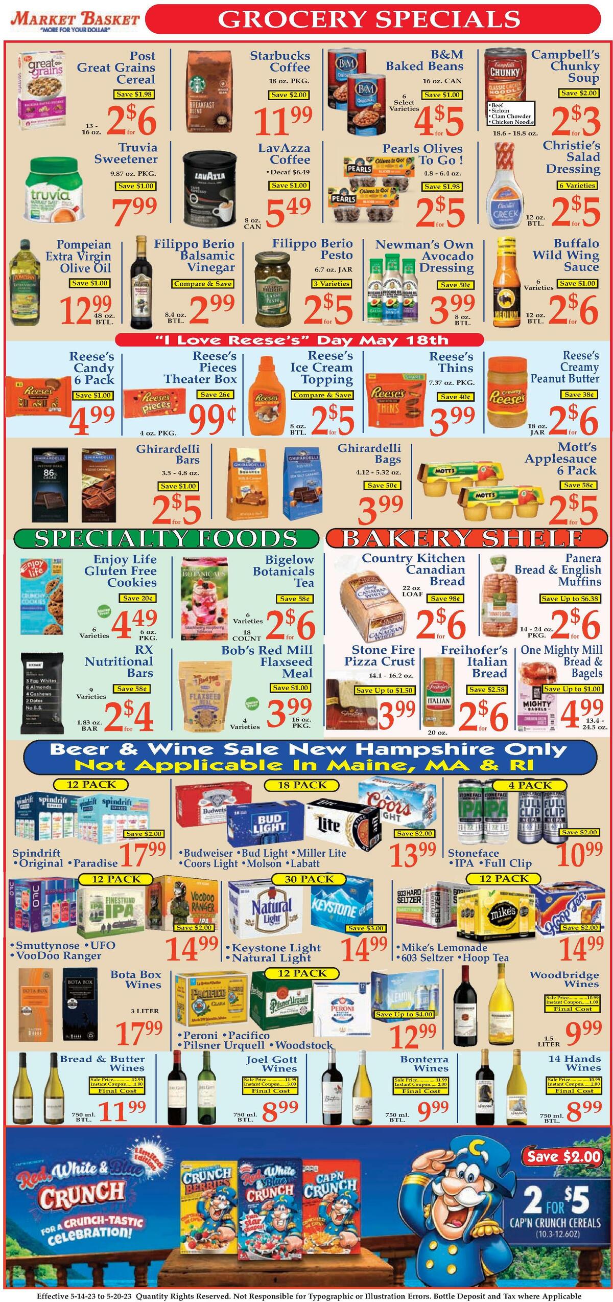 Market Basket Weekly Ad from May 14