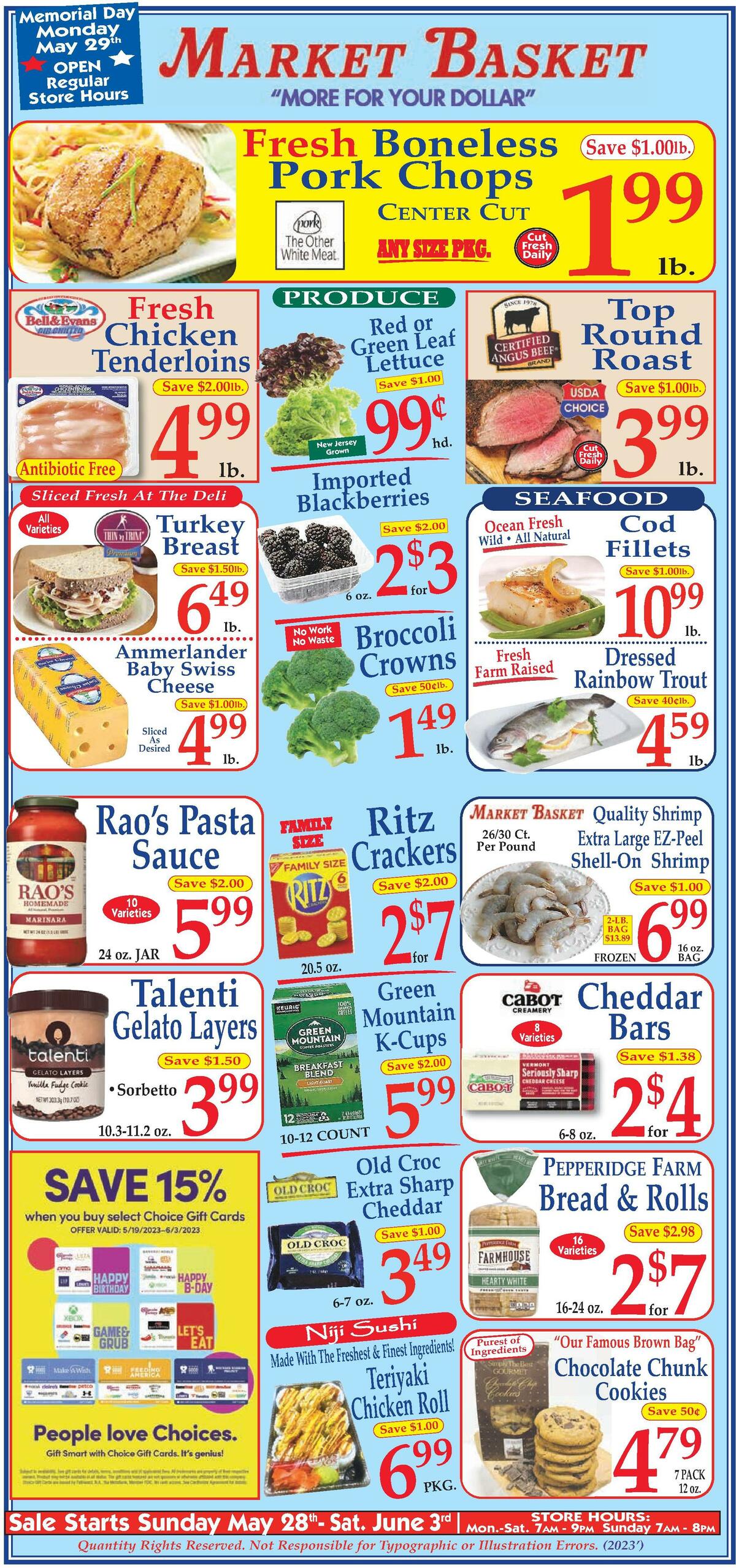Market Basket Weekly Ad from May 28
