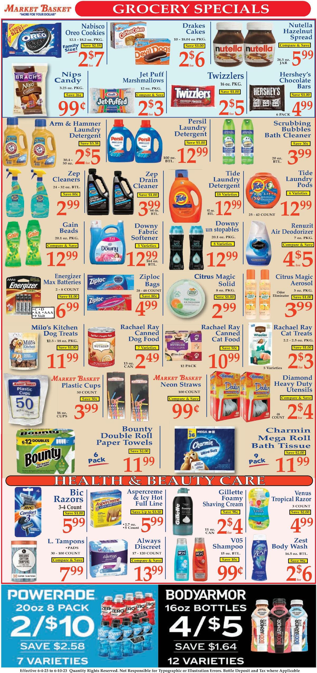 Market Basket Weekly Ad from June 4