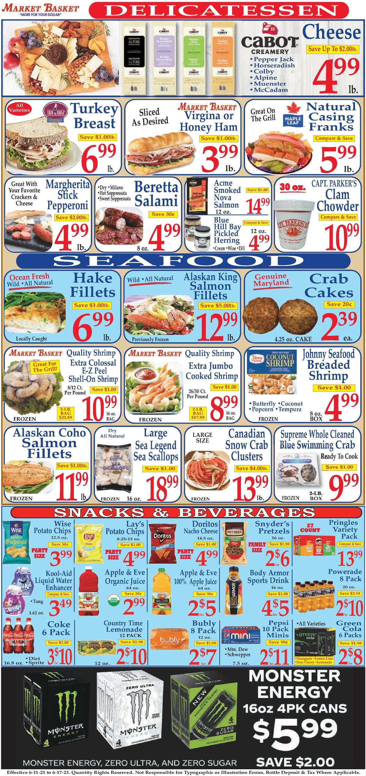 Market Basket Weekly Ad from June 11