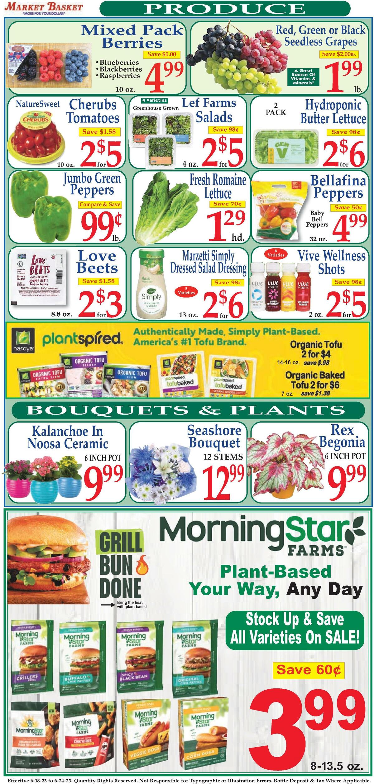 Market Basket Weekly Ad from June 18