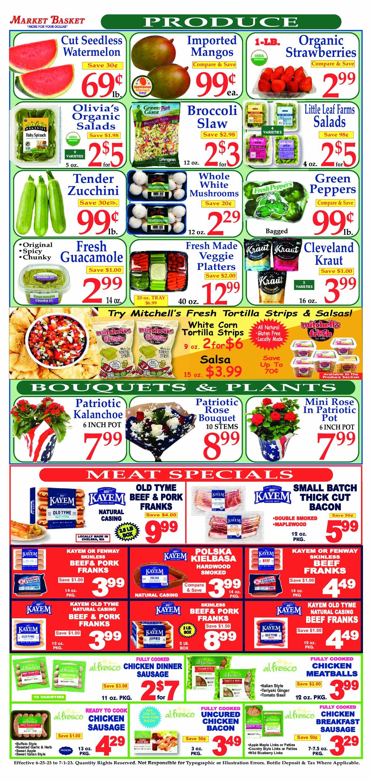 Market Basket Weekly Ad from June 25