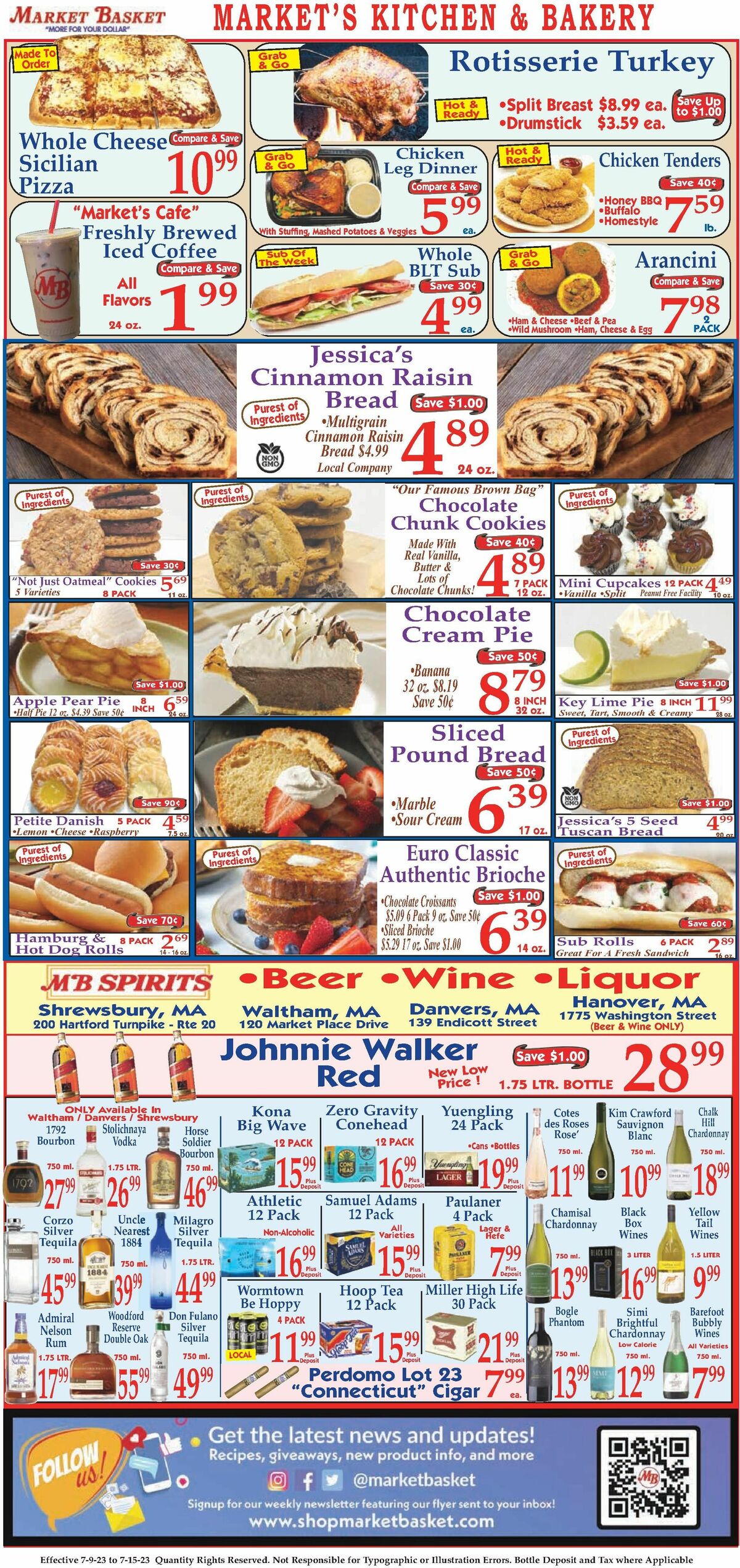 Market Basket Weekly Ad from July 9