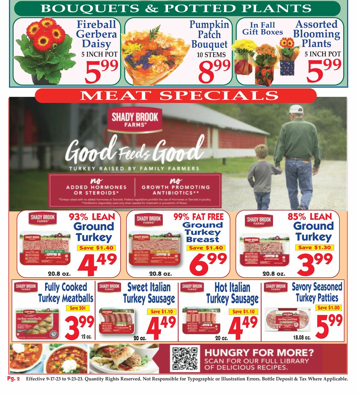 Market Basket Weekly Ad from September 17