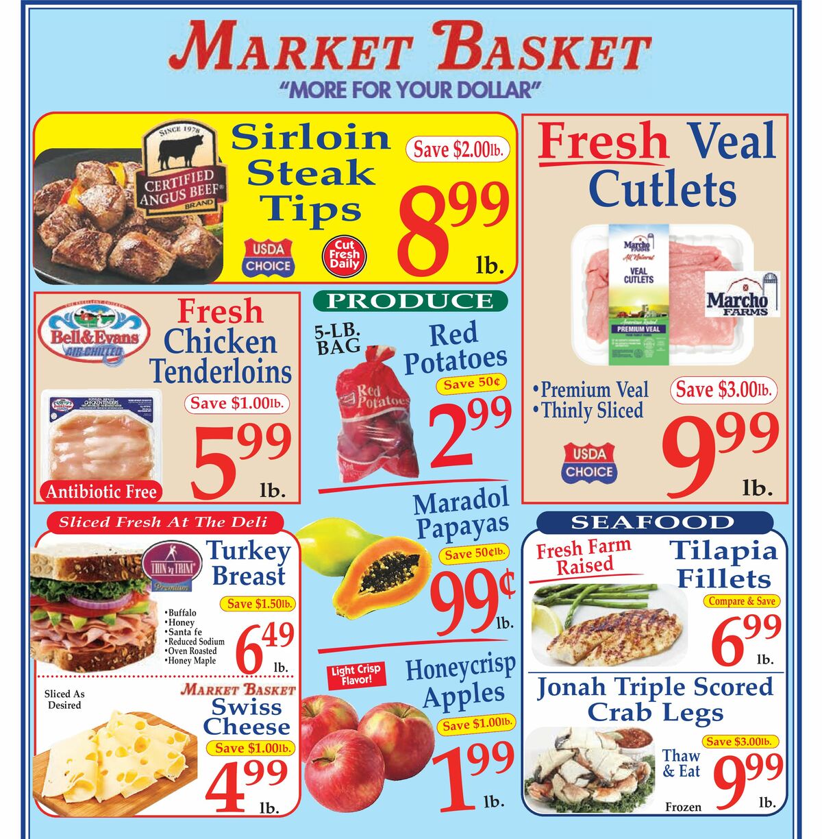 Market Basket Weekly Ad from September 24