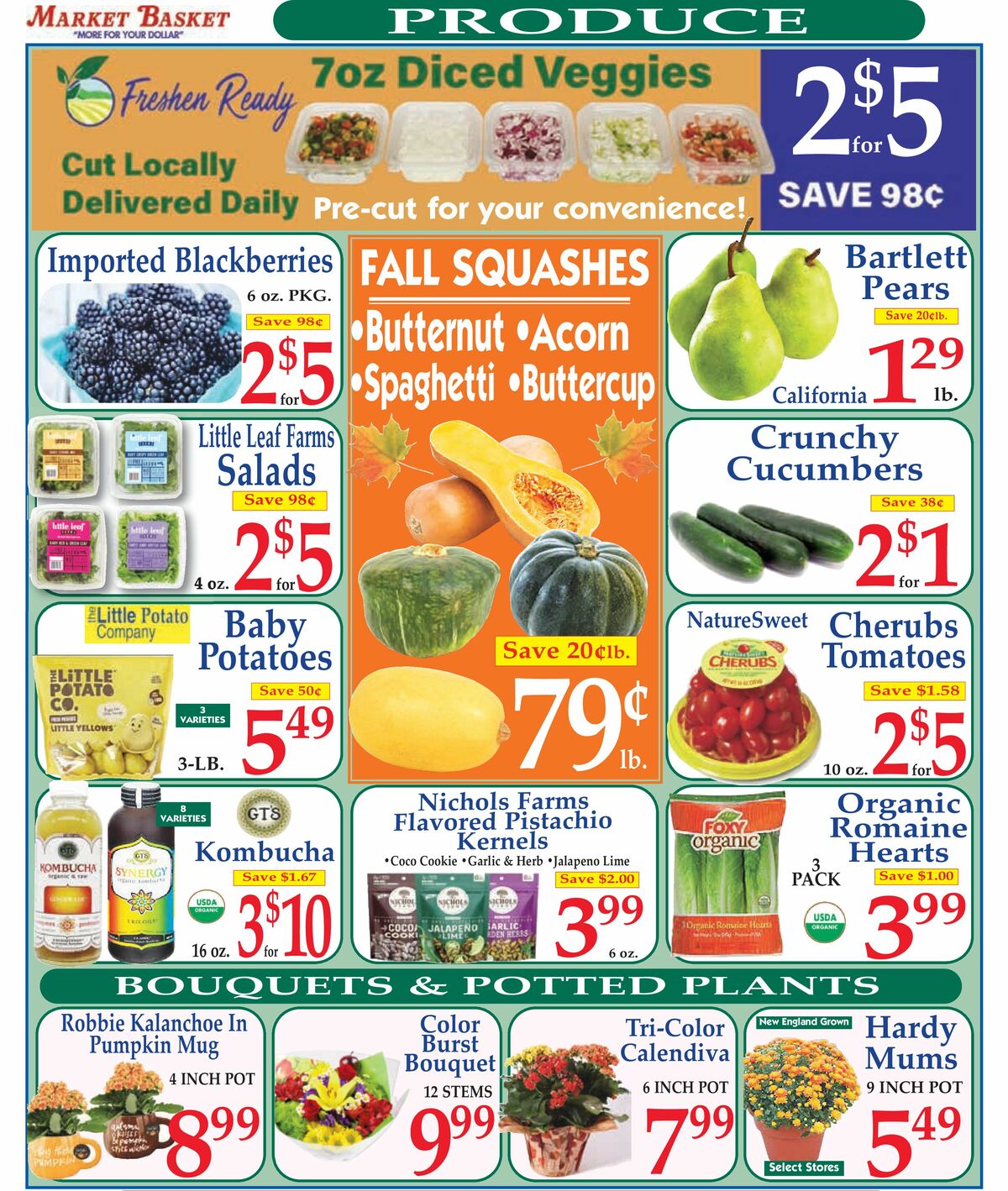 Market Basket Weekly Ad from October 1