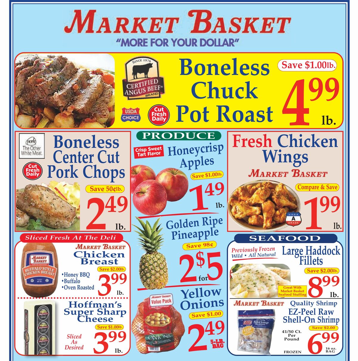 Market Basket Weekly Ad from October 22