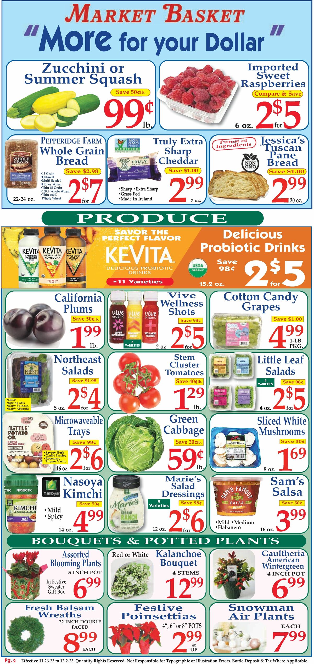 Market Basket Weekly Ad from November 26