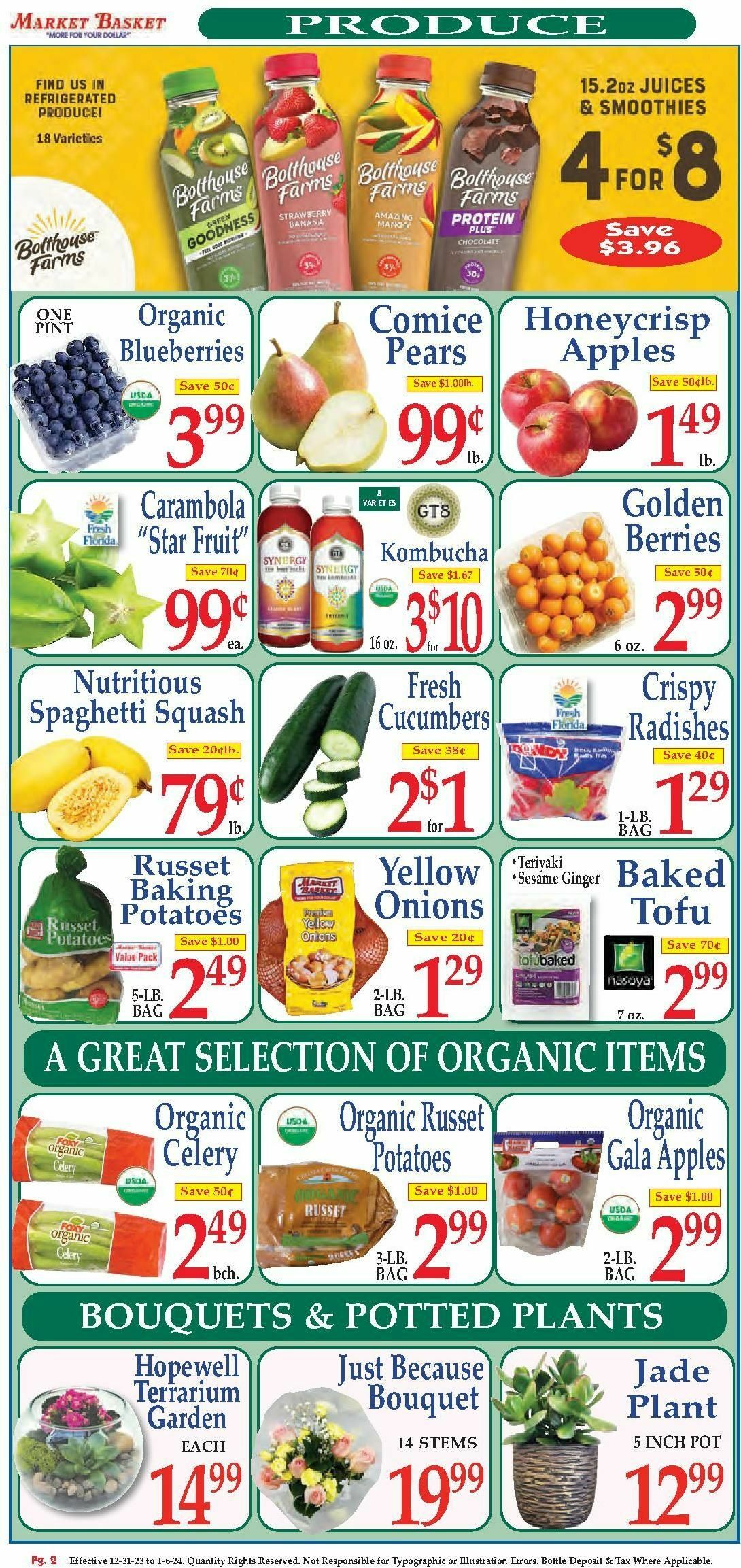Market Basket Weekly Ad from December 31