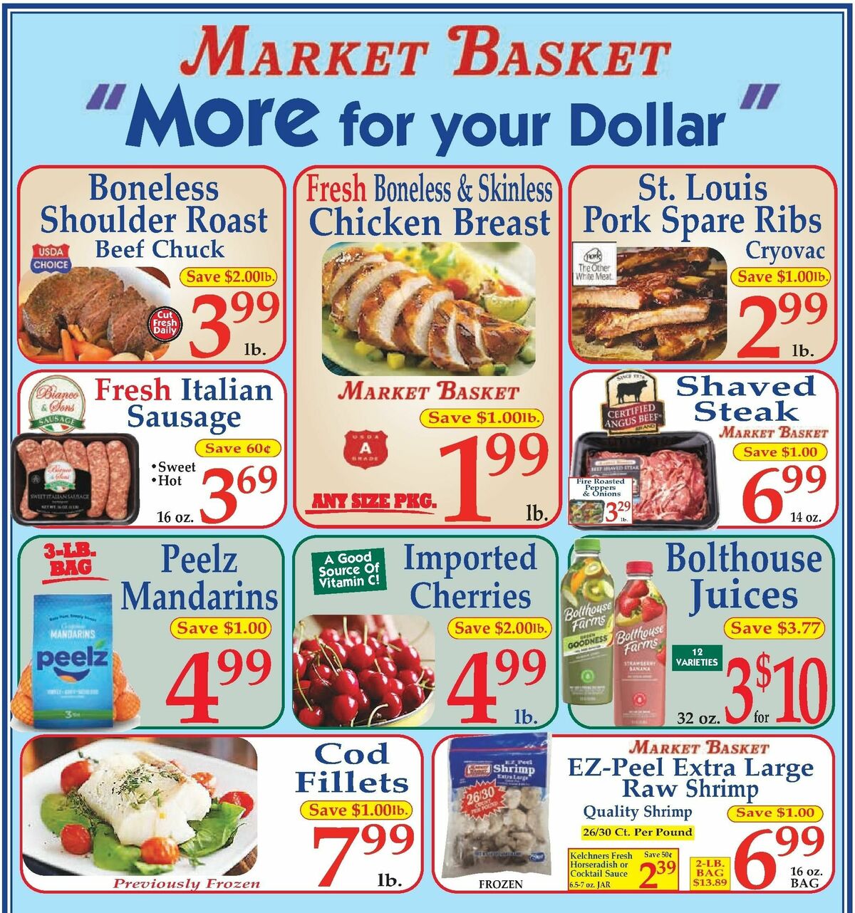 Market Basket Weekly Ad from January 14