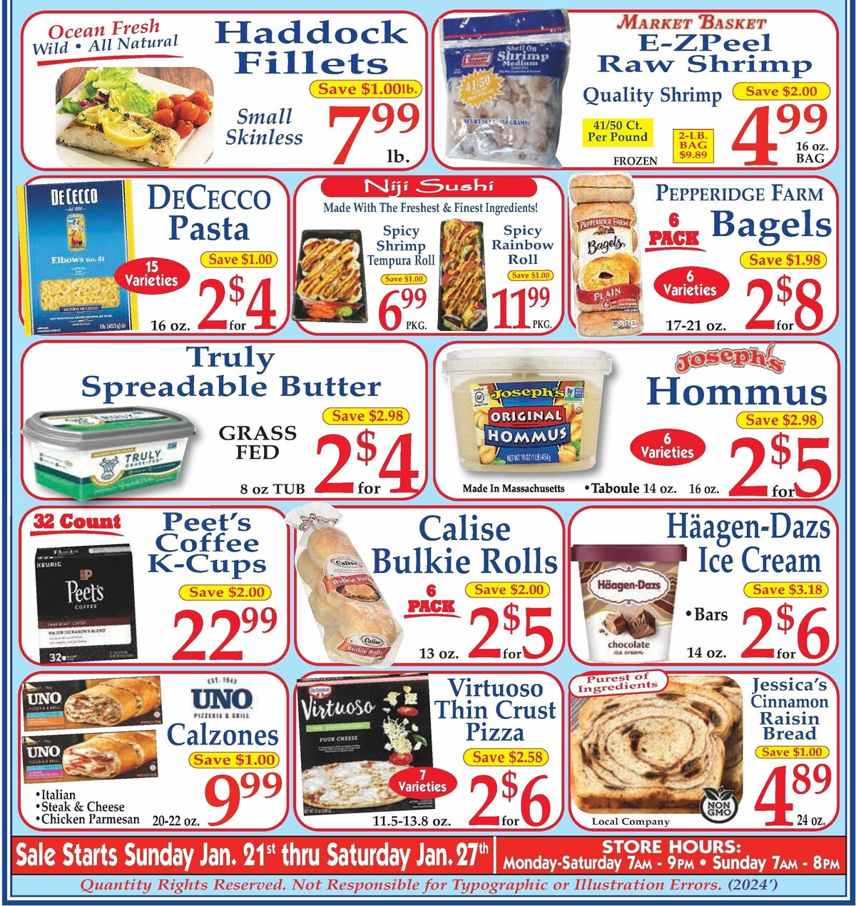 Market Basket Weekly Ad from January 21