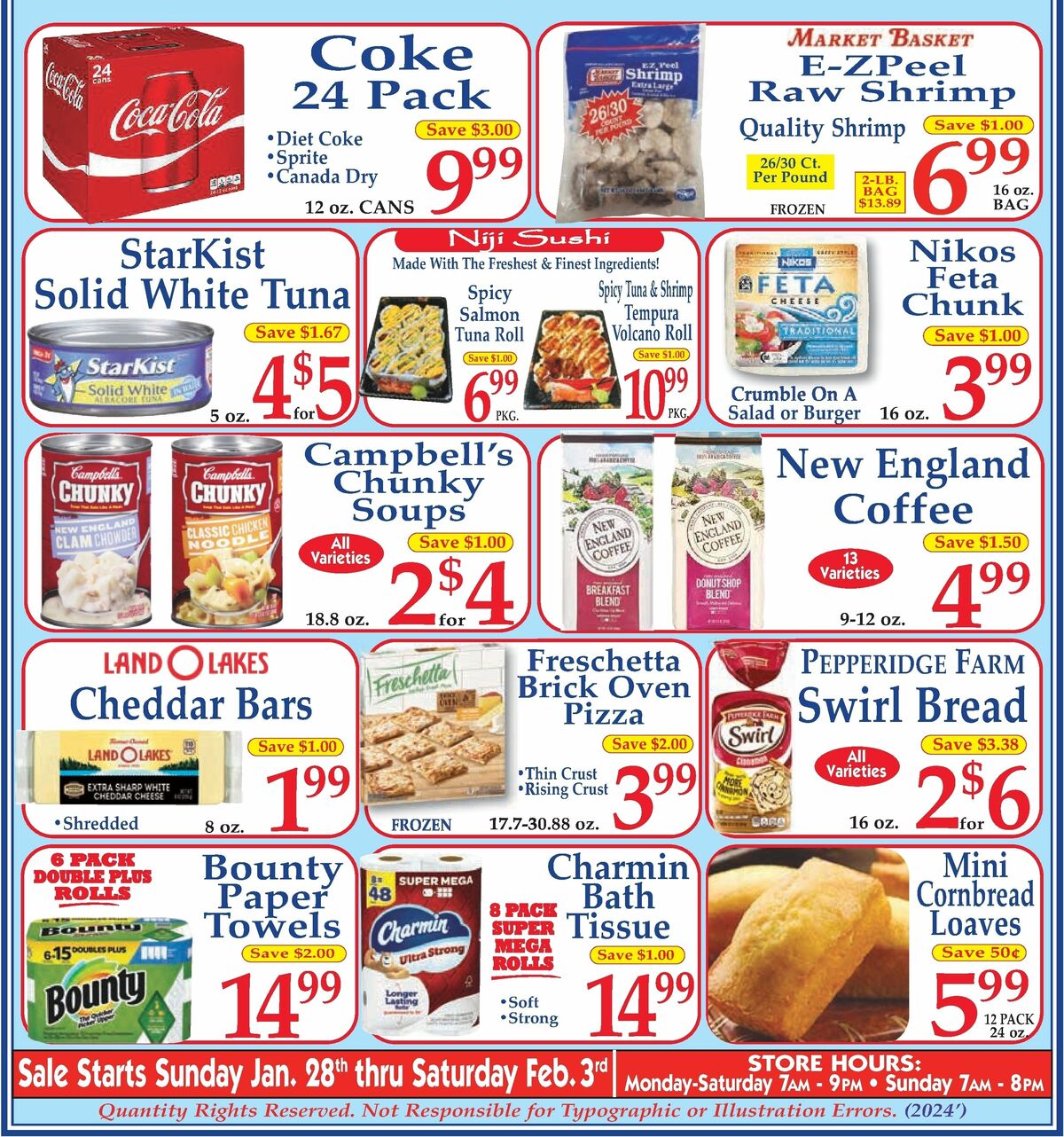Market Basket Weekly Ad from January 28
