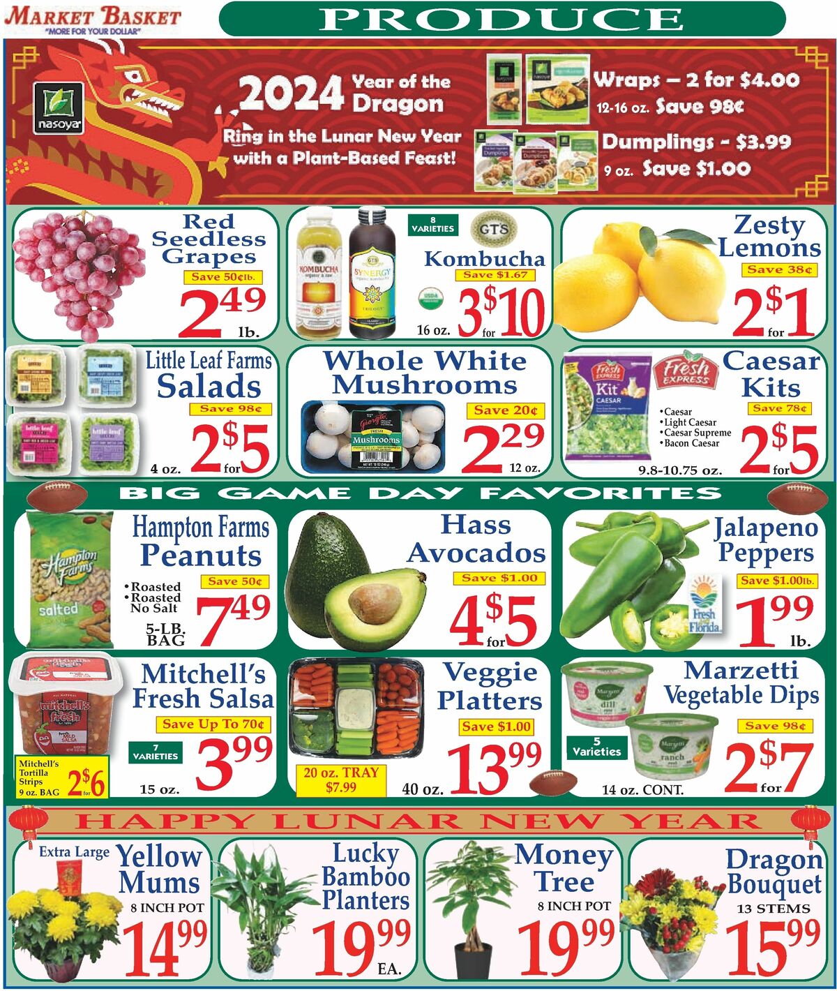 Market Basket Weekly Ad from February 4