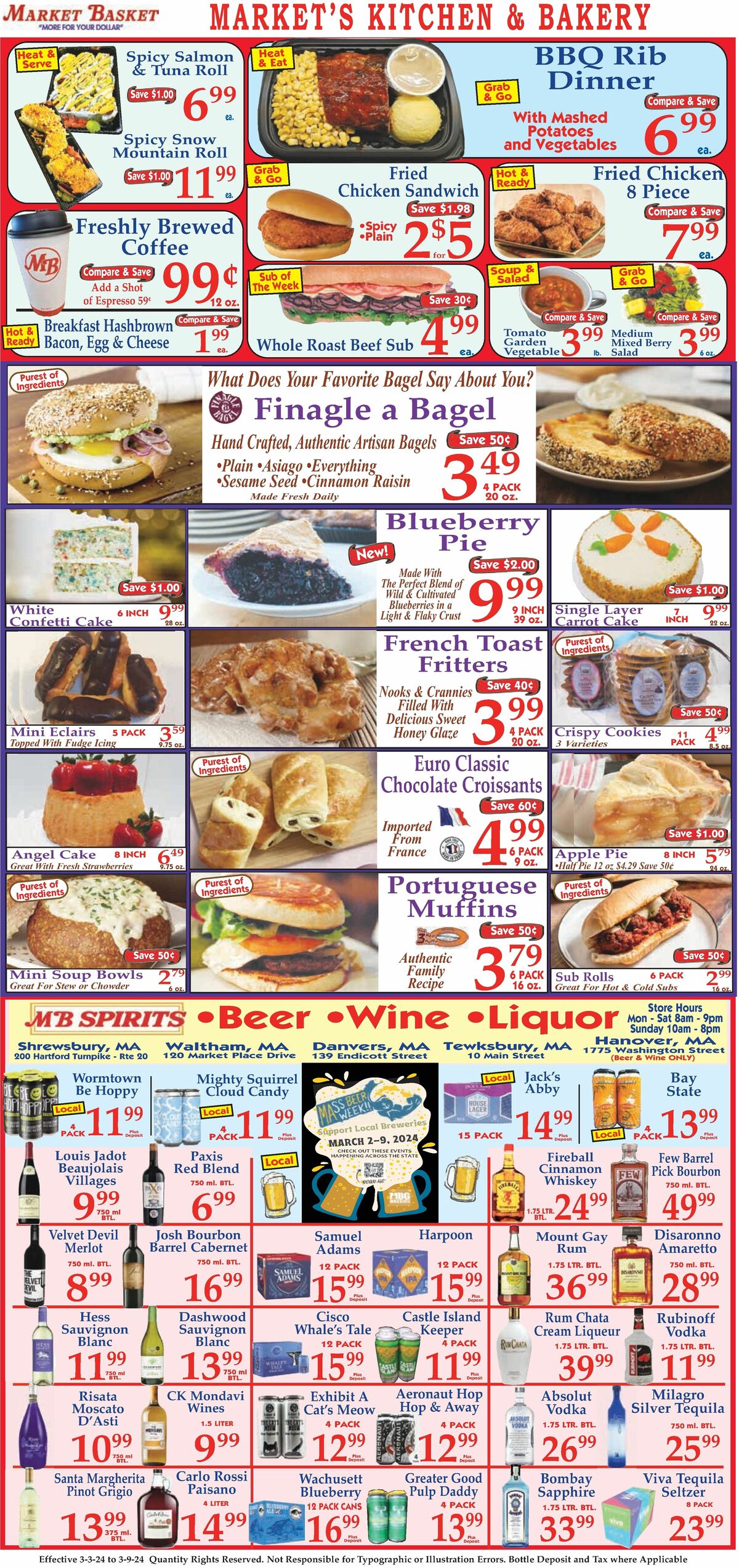 Market Basket Weekly Ad from March 3