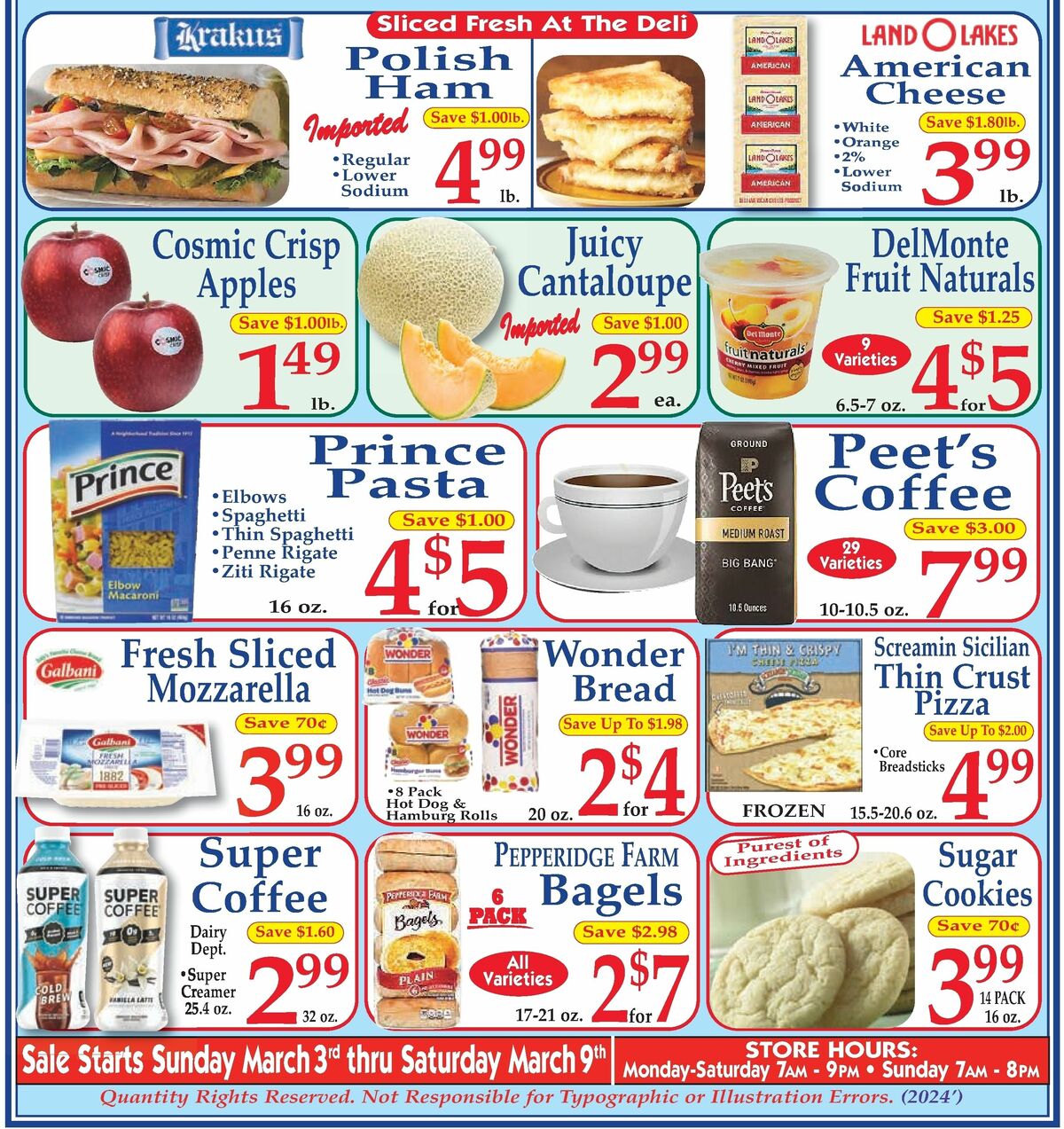 Market Basket Weekly Ad from March 3