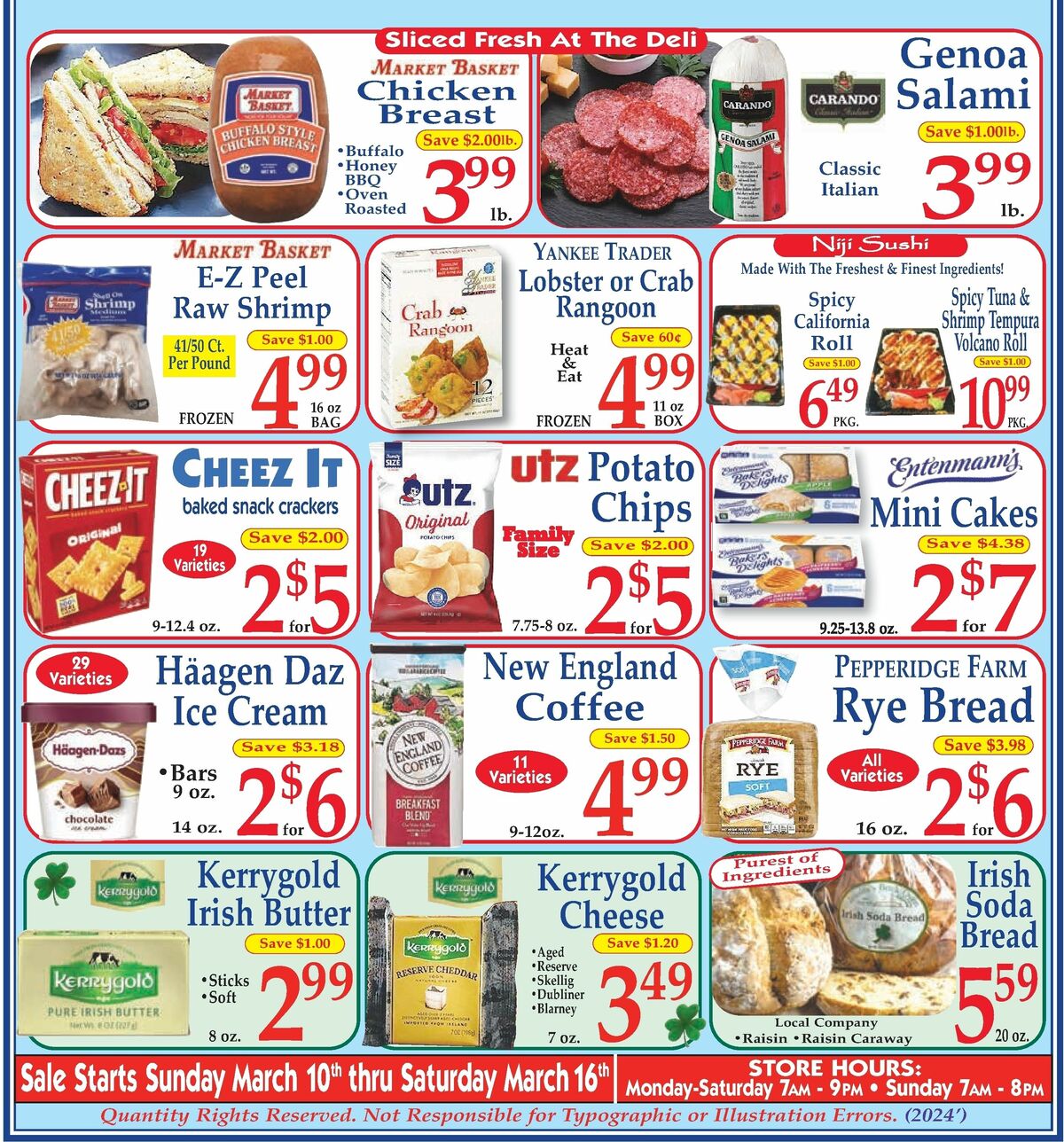 Market Basket Weekly Ad from March 10