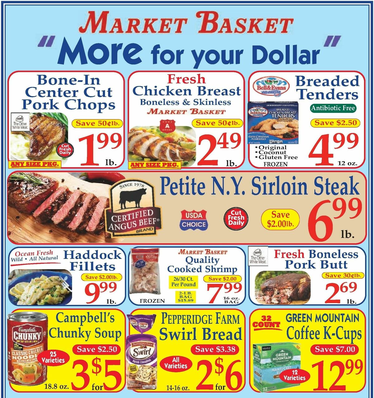 Market Basket Weekly Ad from April 1