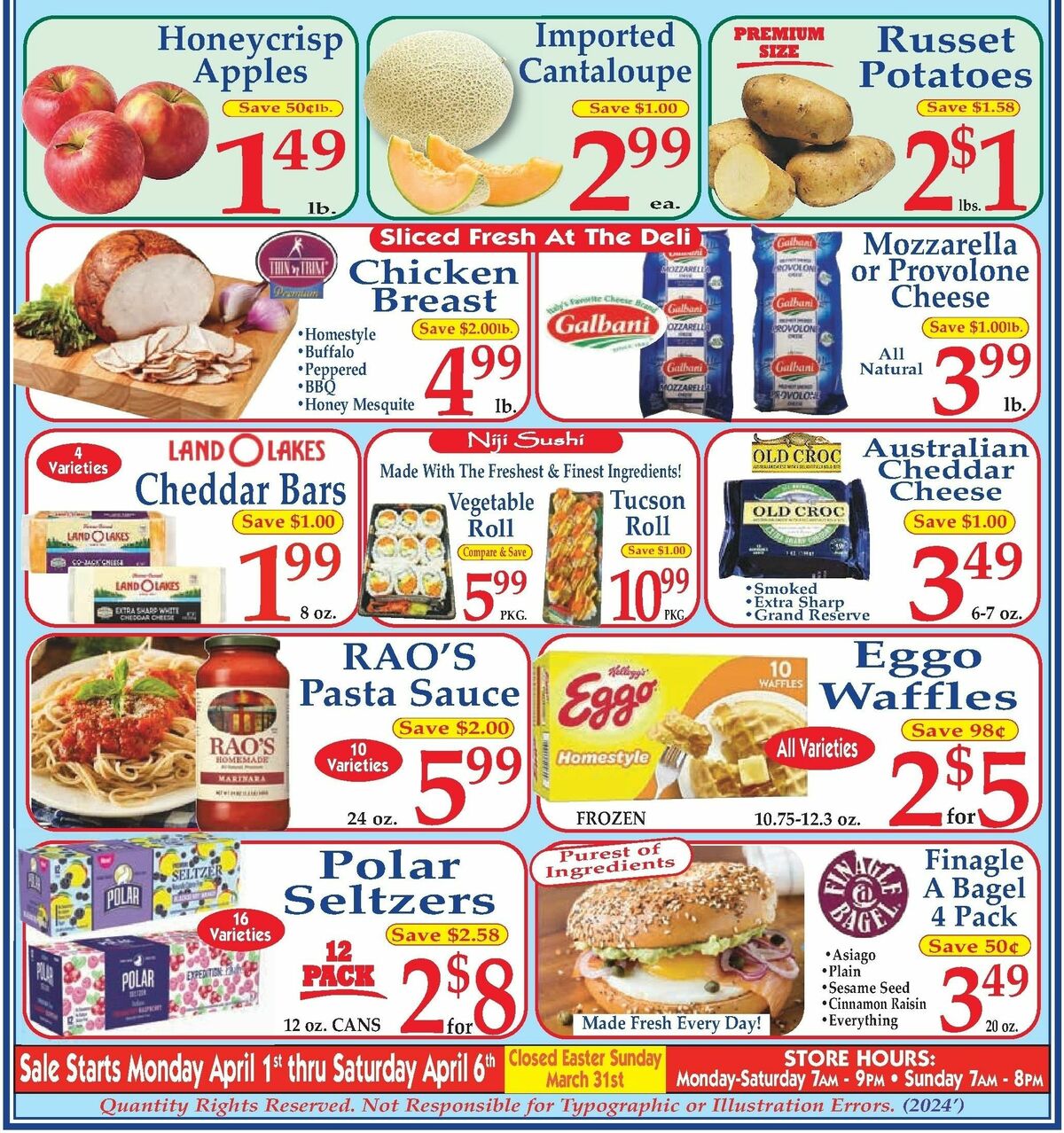 Market Basket Weekly Ad from April 1
