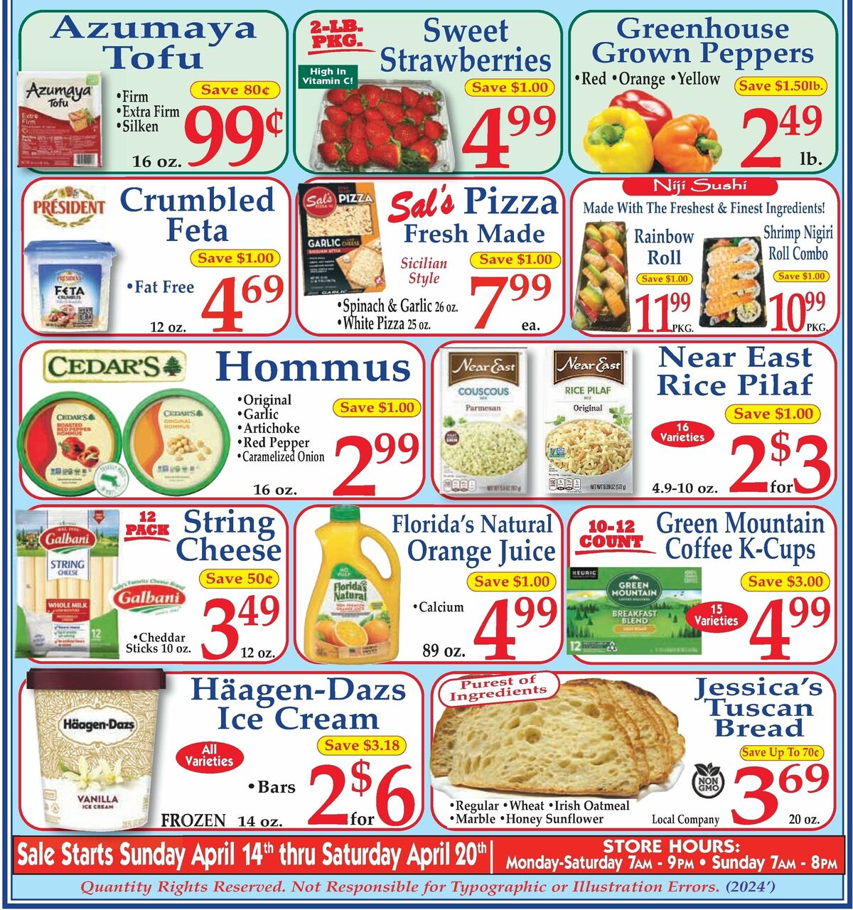 Market Basket Weekly Ad from April 14