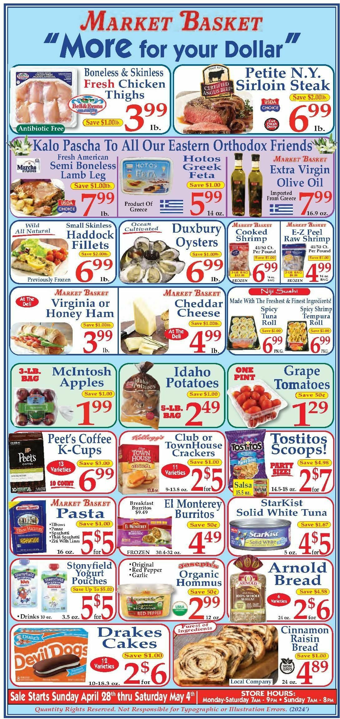 Market Basket Weekly Ad from April 28