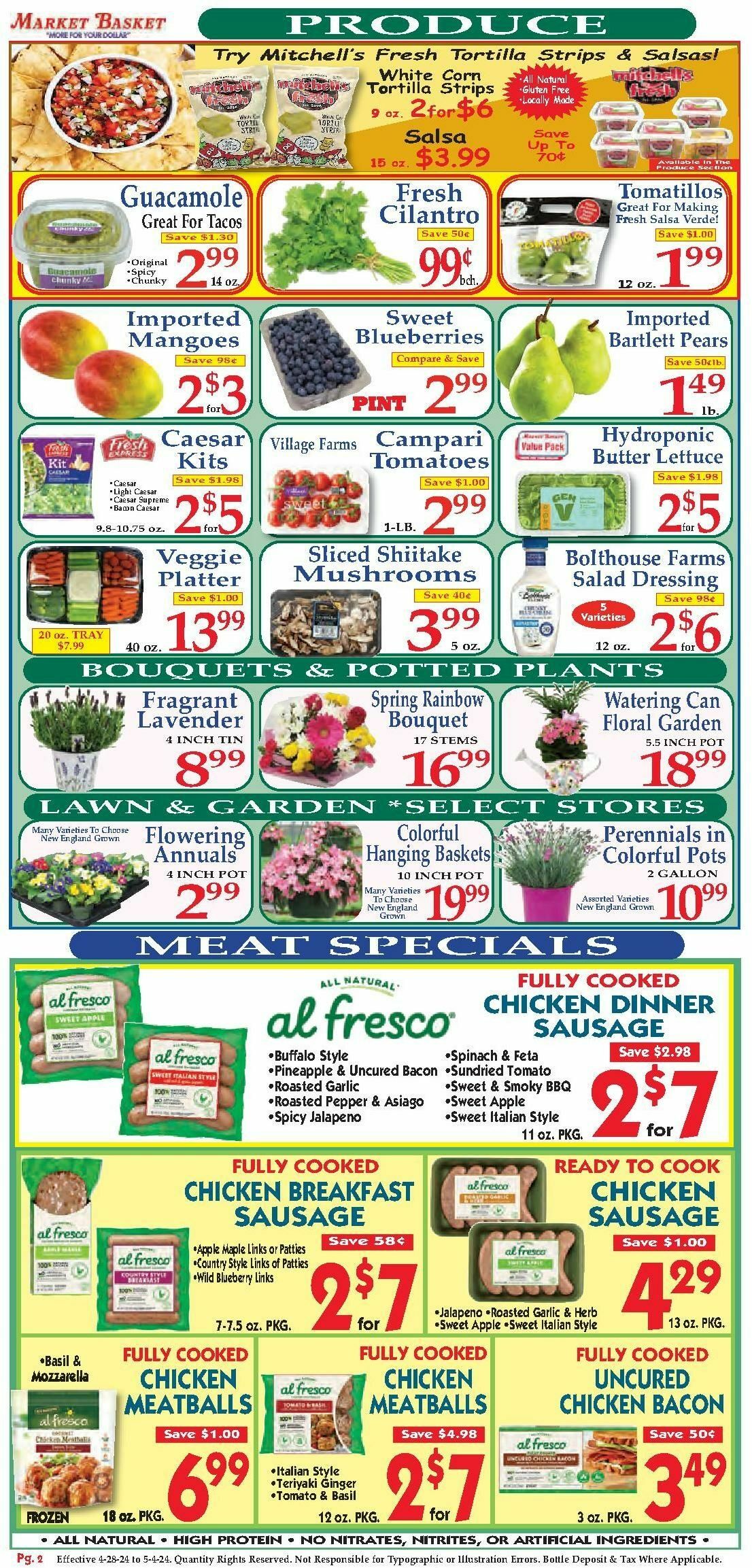 Market Basket Weekly Ad from April 28