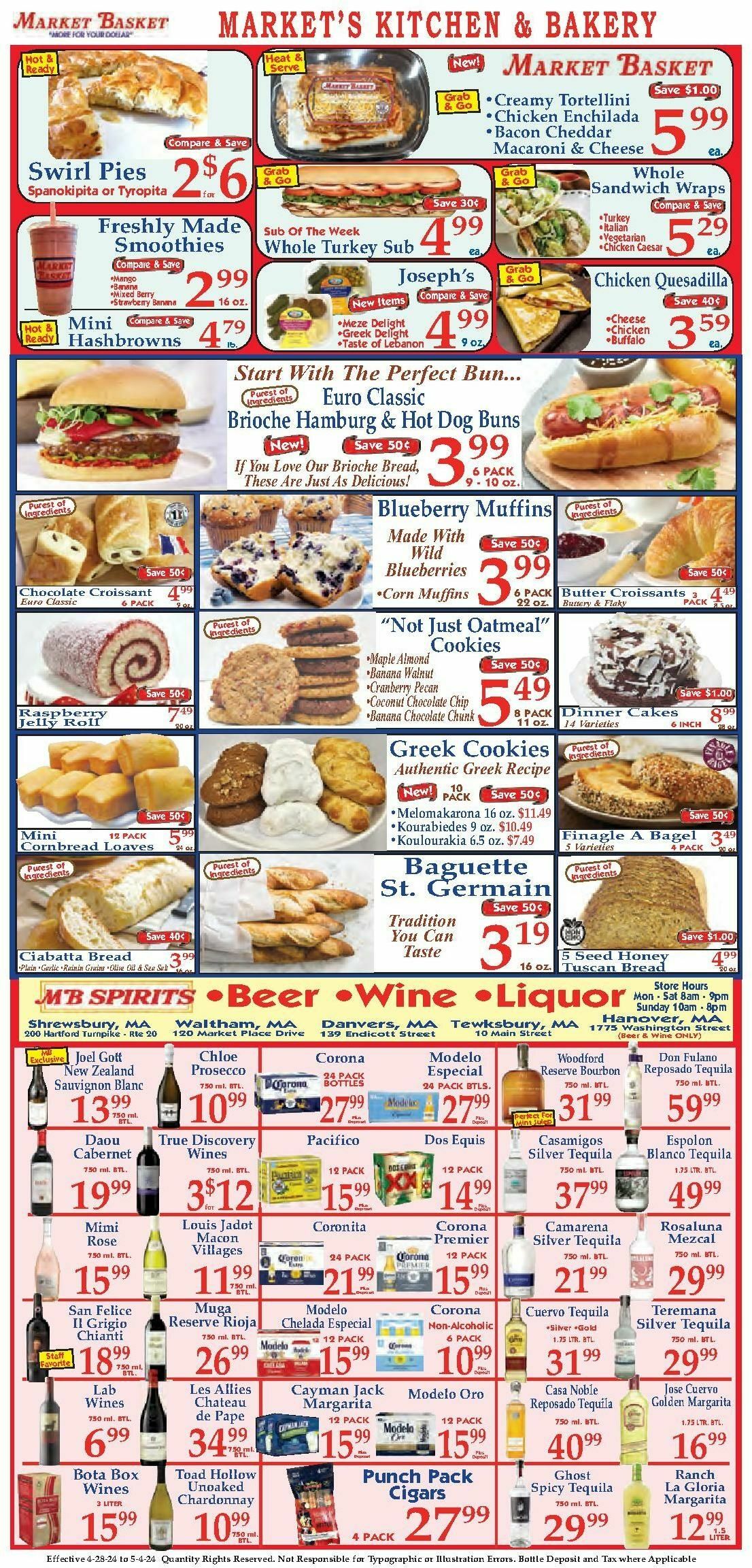 Market Basket Weekly Ad from April 28