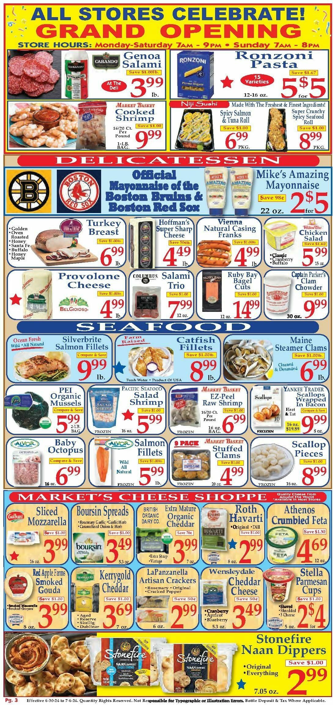 Market Basket Weekly Ad from June 30