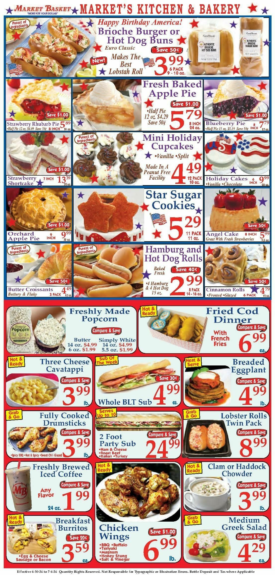 Market Basket Weekly Ad from June 30
