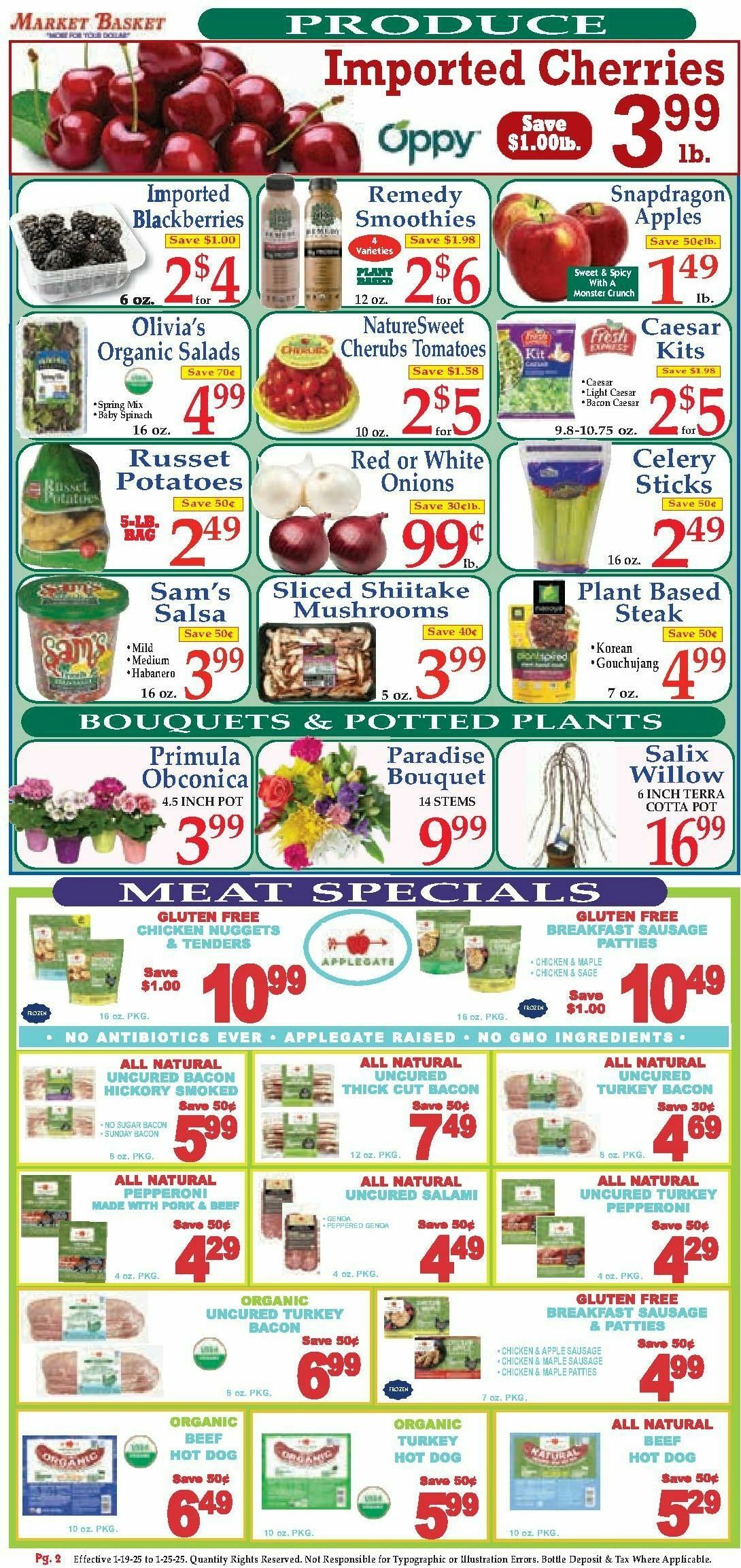 Market Basket Weekly Ad from January 19